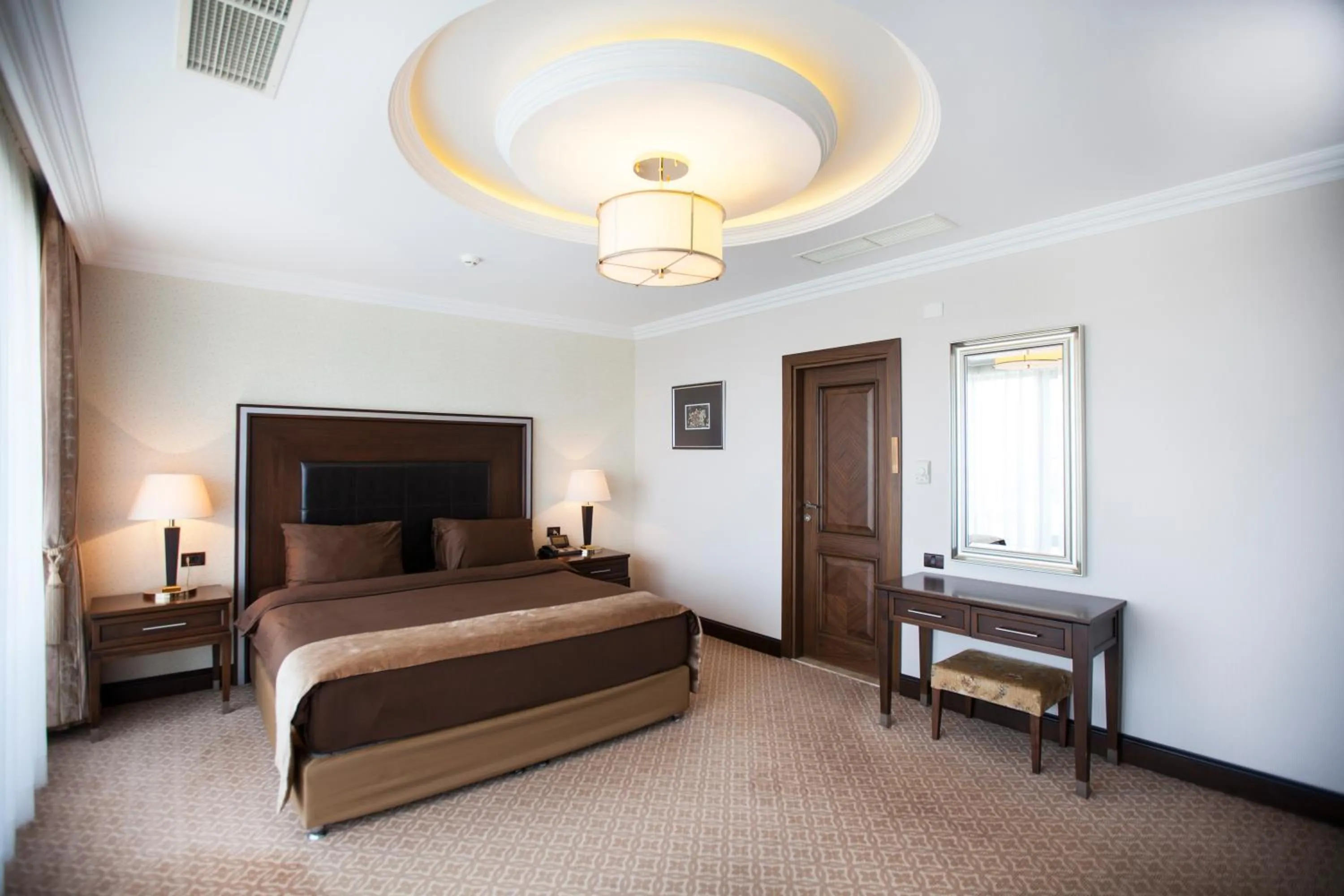 Photo of the whole room, Bed in Chinar Health Hotel Naftalan