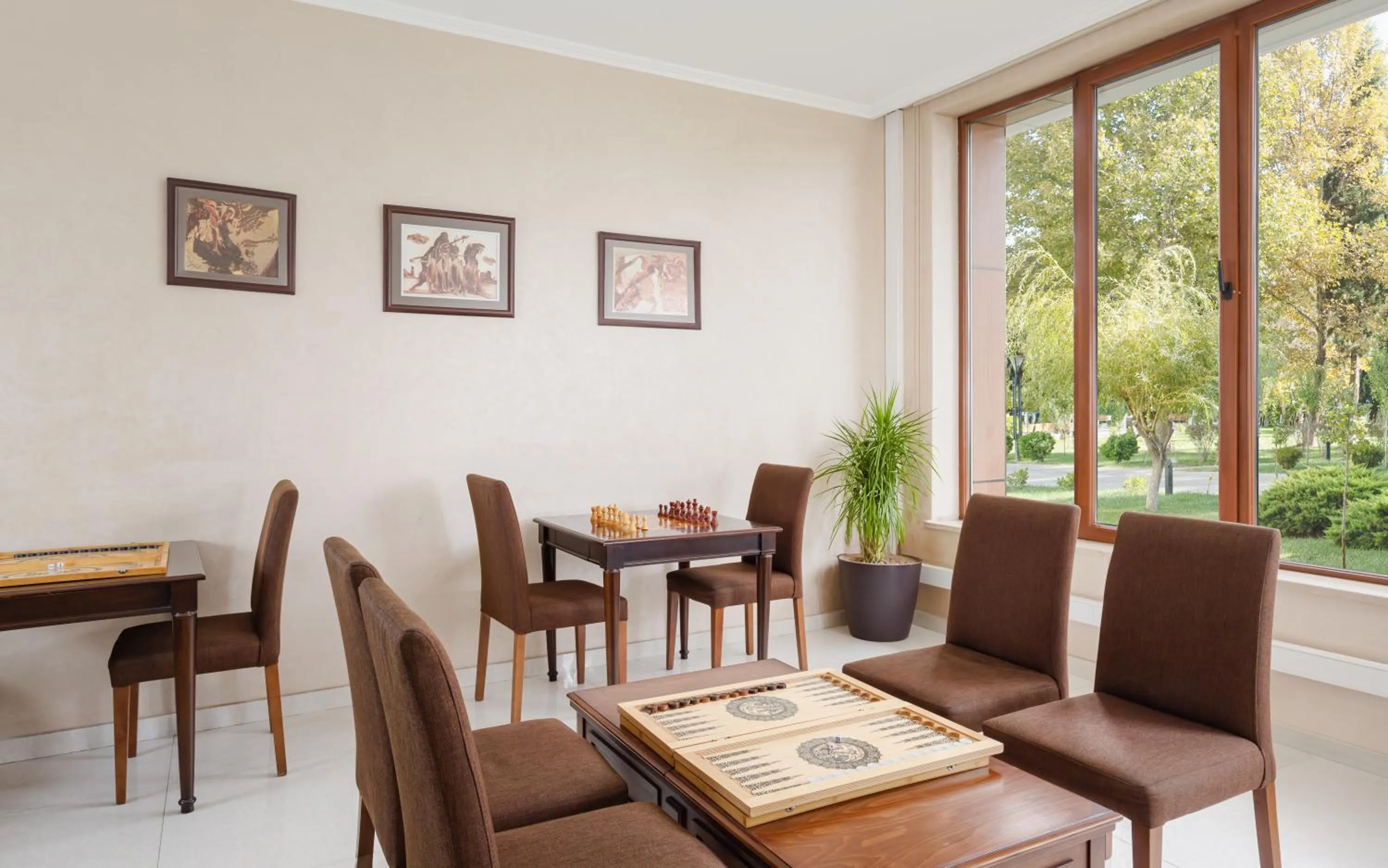 Children play ground in Chinar Health Hotel Naftalan