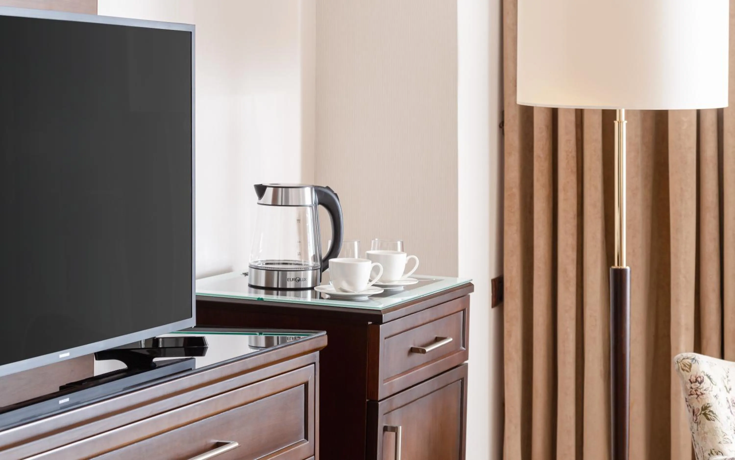 Living room in Chinar Health Hotel Naftalan