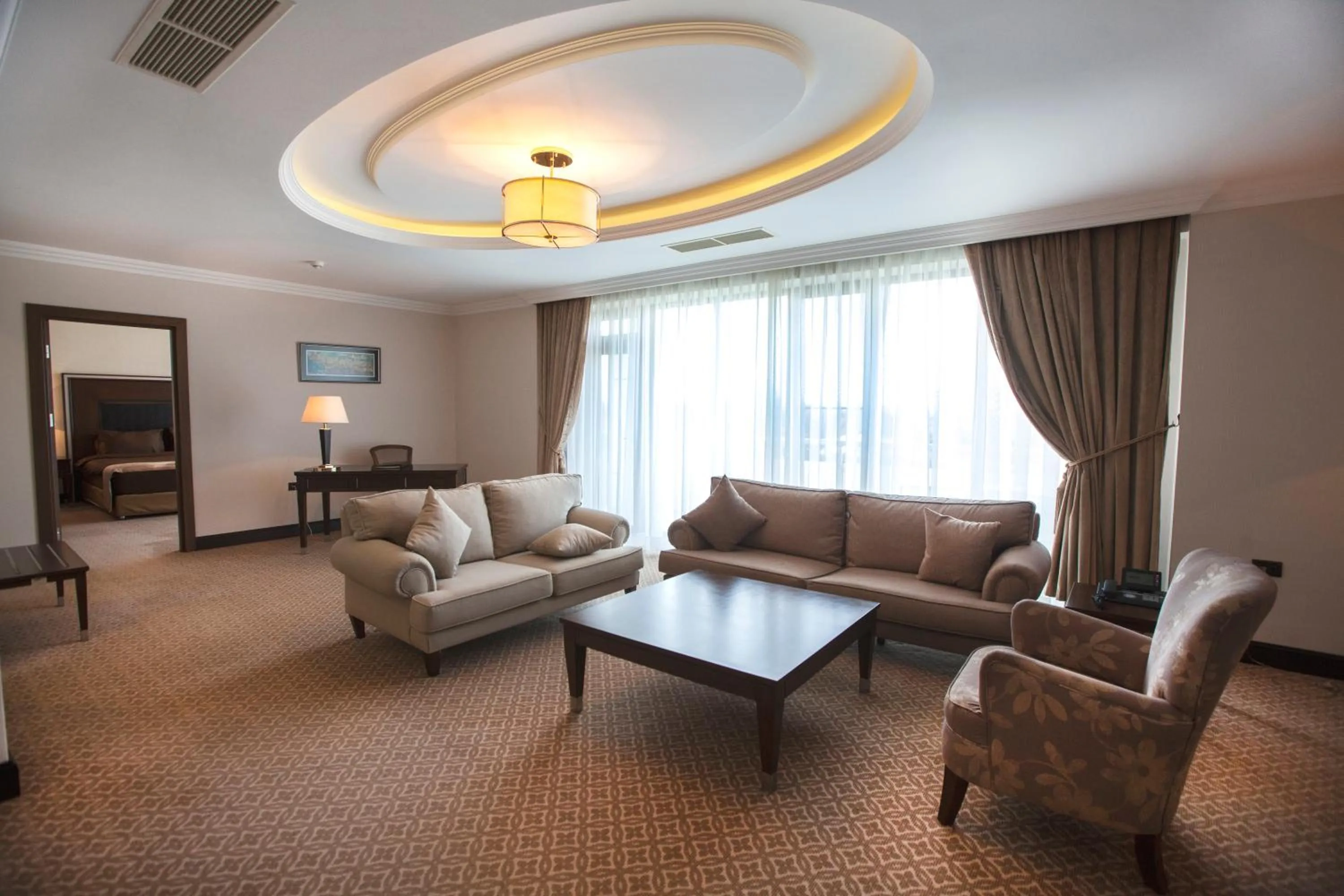 Living room in Chinar Health Hotel Naftalan