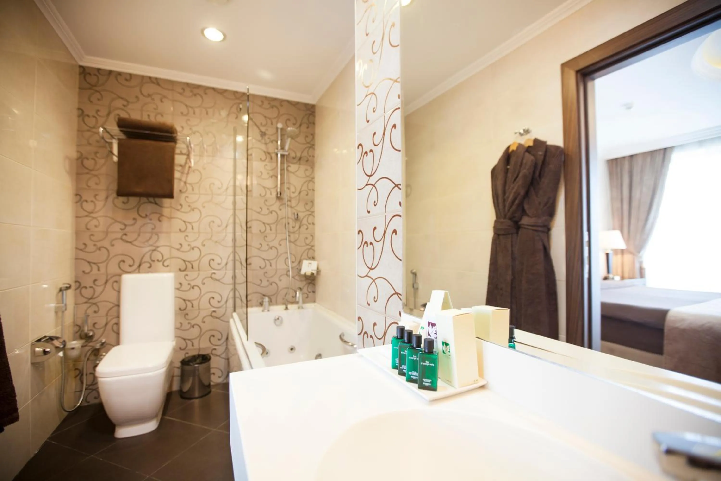 Bathroom in Chinar Health Hotel Naftalan