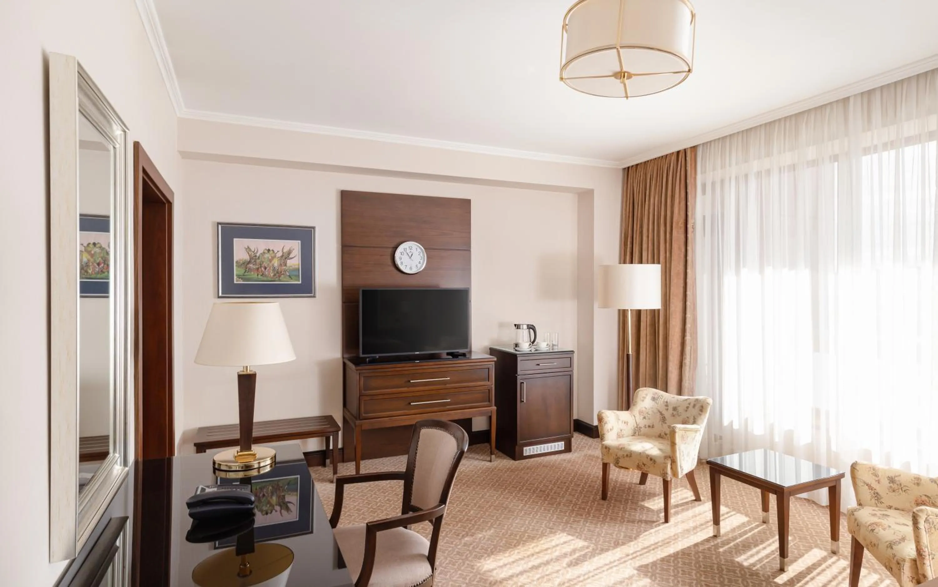 Living room in Chinar Health Hotel Naftalan