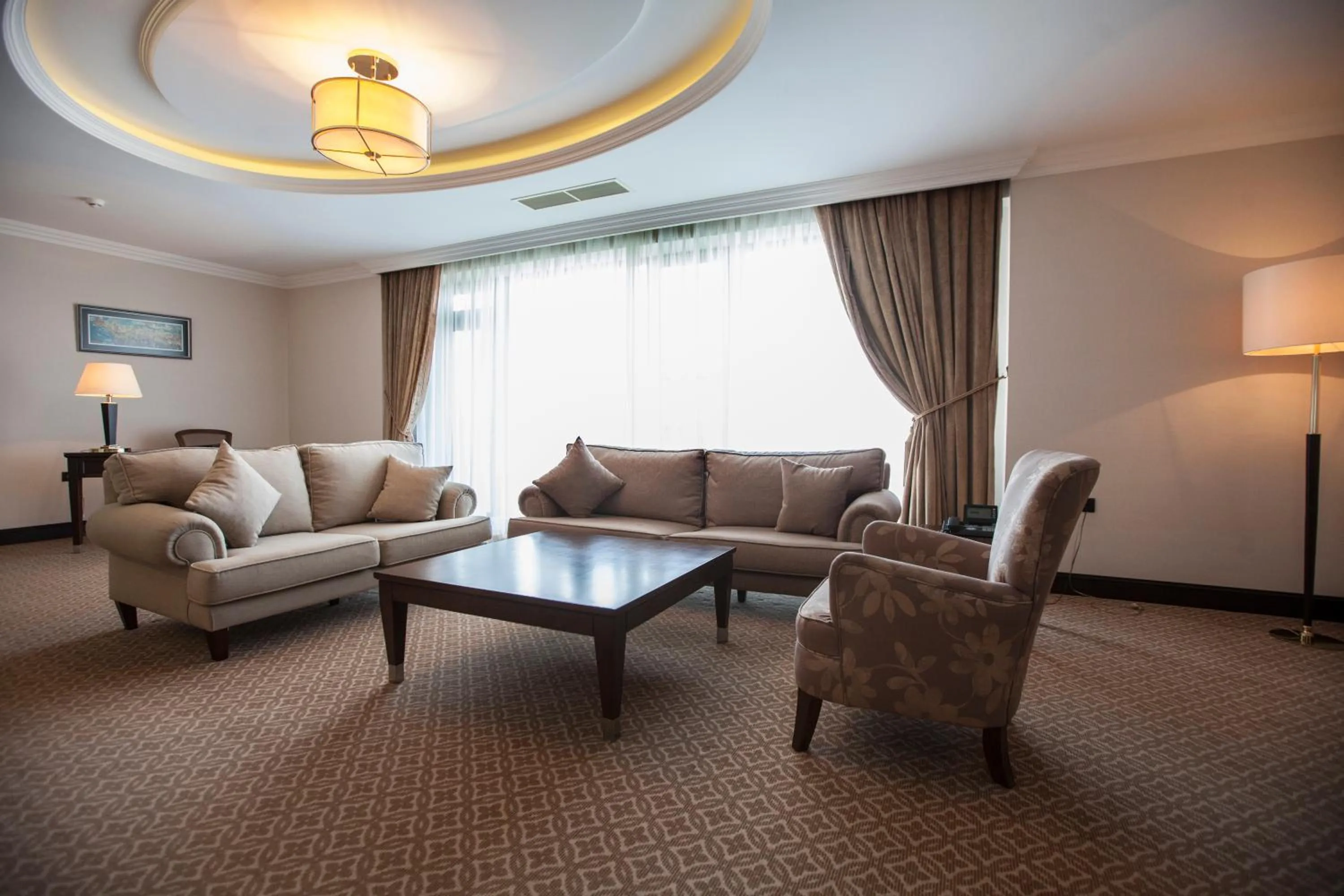 Living room in Chinar Health Hotel Naftalan