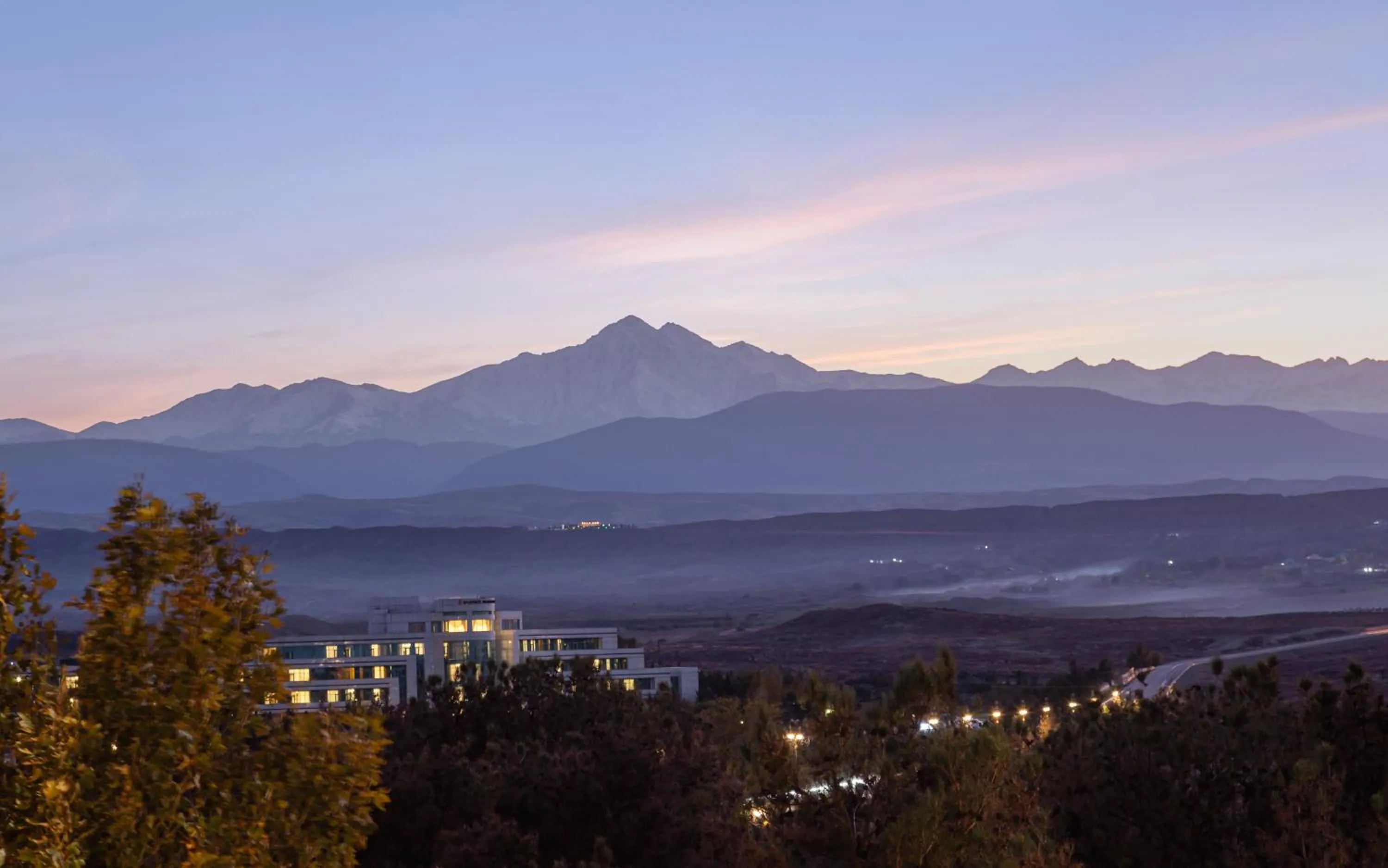 Mountain view in Chinar Health Hotel Naftalan