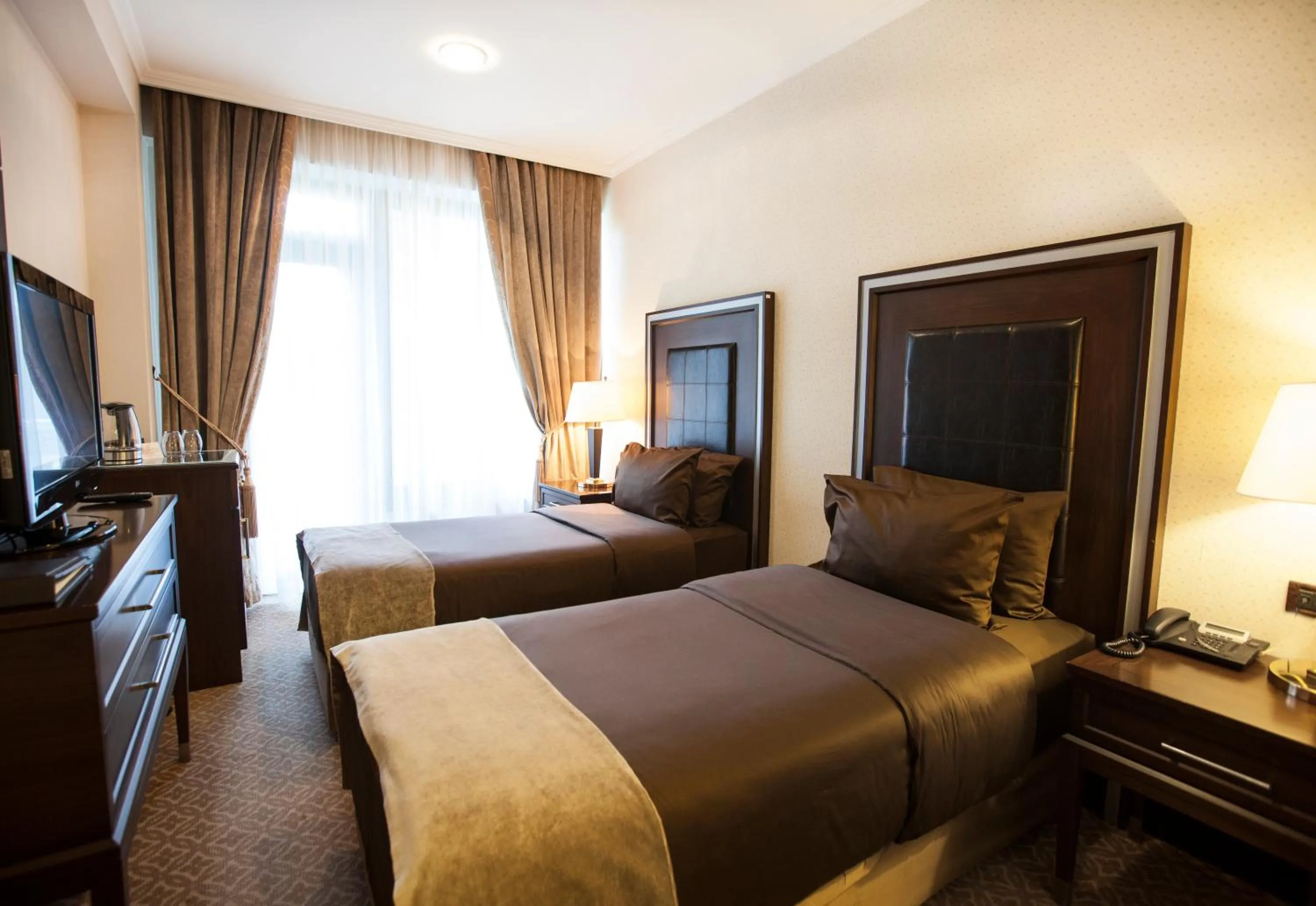 Photo of the whole room, Bed in Chinar Health Hotel Naftalan