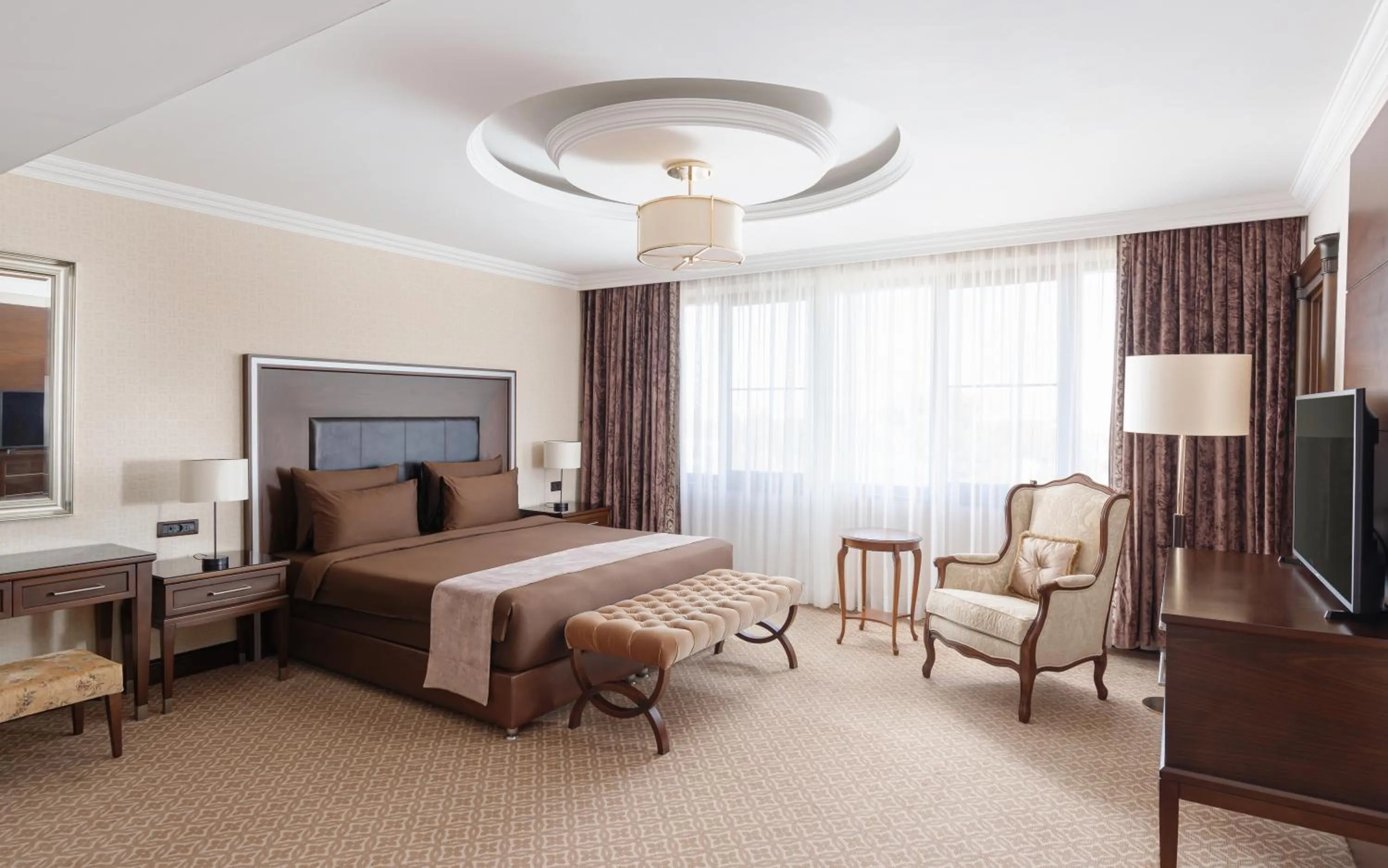 Photo of the whole room, Bed in Chinar Health Hotel Naftalan