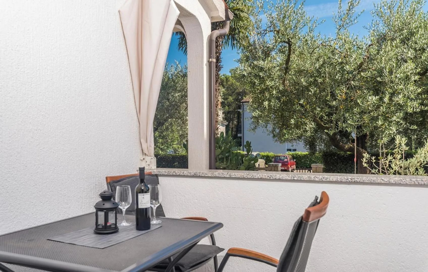 Balcony/Terrace in Apartments Silvano