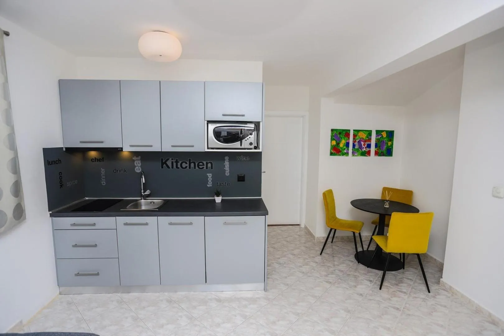 Kitchen or kitchenette in Apartments Silvano
