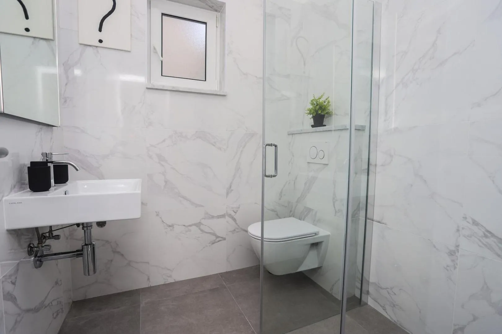 Bathroom in Apartments Silvano