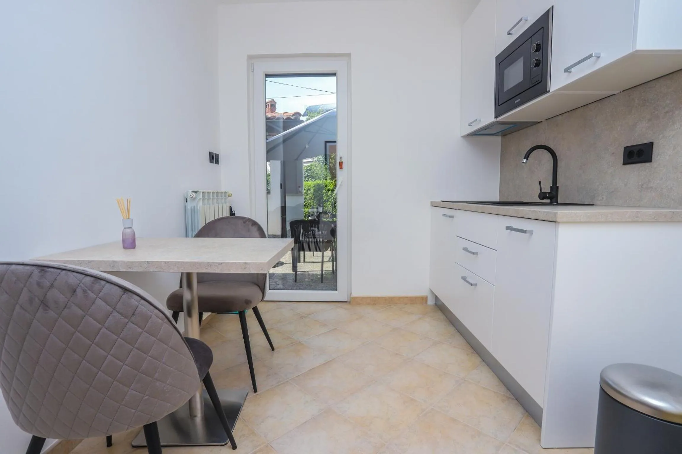 Kitchen or kitchenette in Apartments Silvano