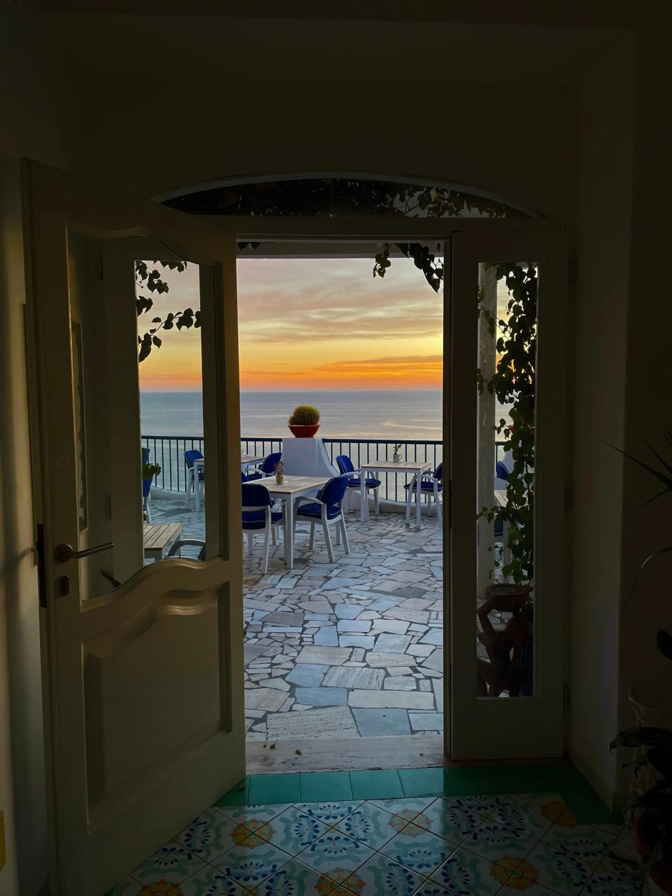 Balcony/Terrace in Hotel Villa Maria