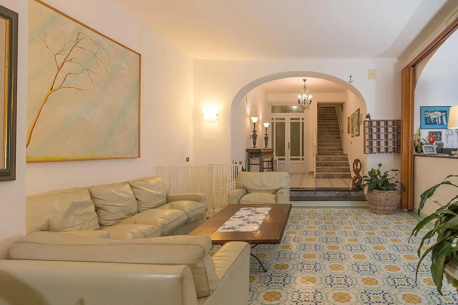 Lobby or reception in Hotel Villa Maria