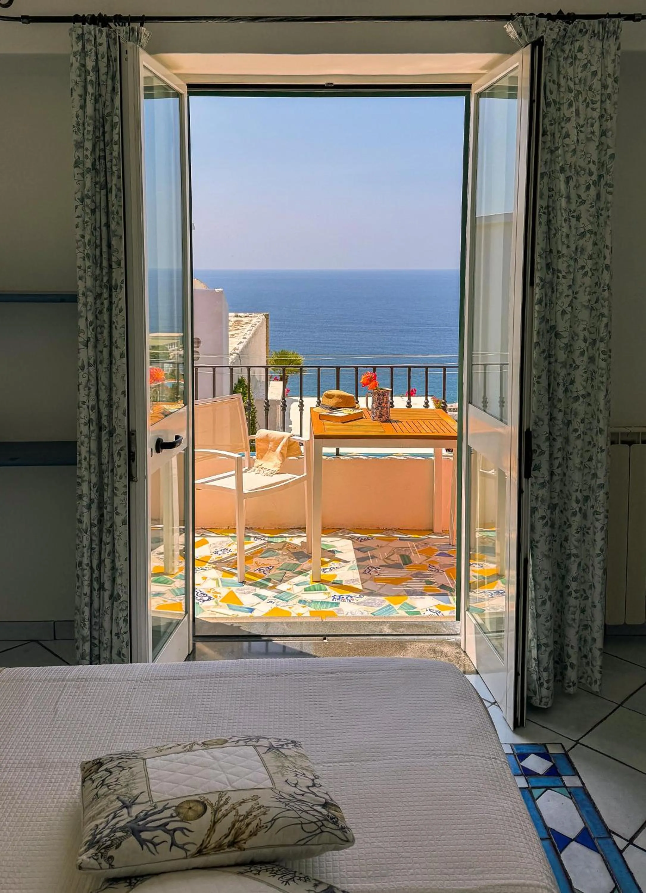 Bed in Hotel Villa Maria