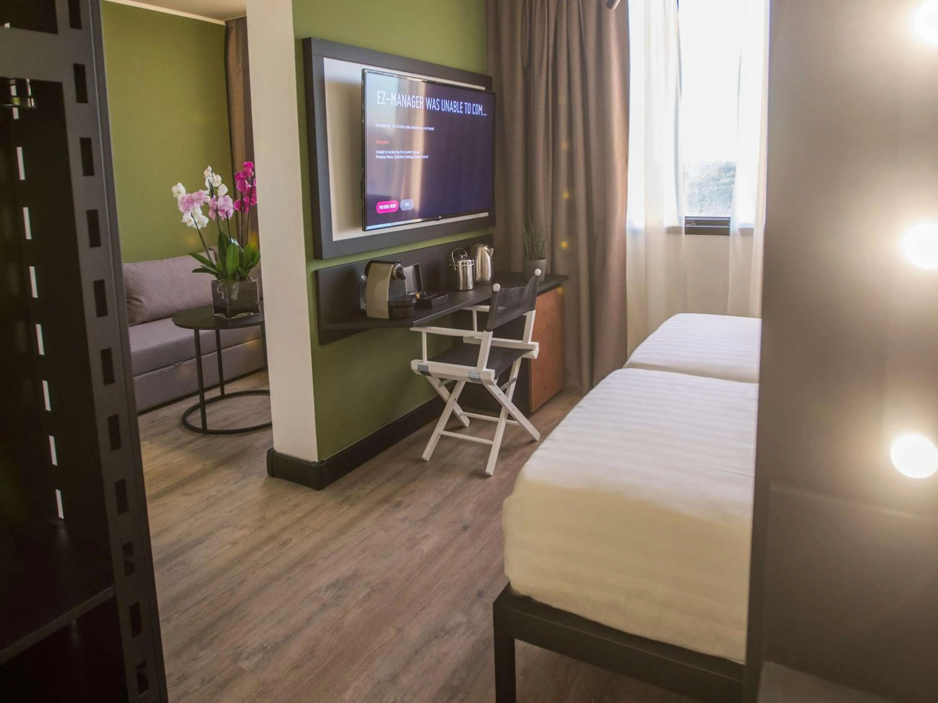 Bedroom, Bed in Mercure Roma Cinecitta