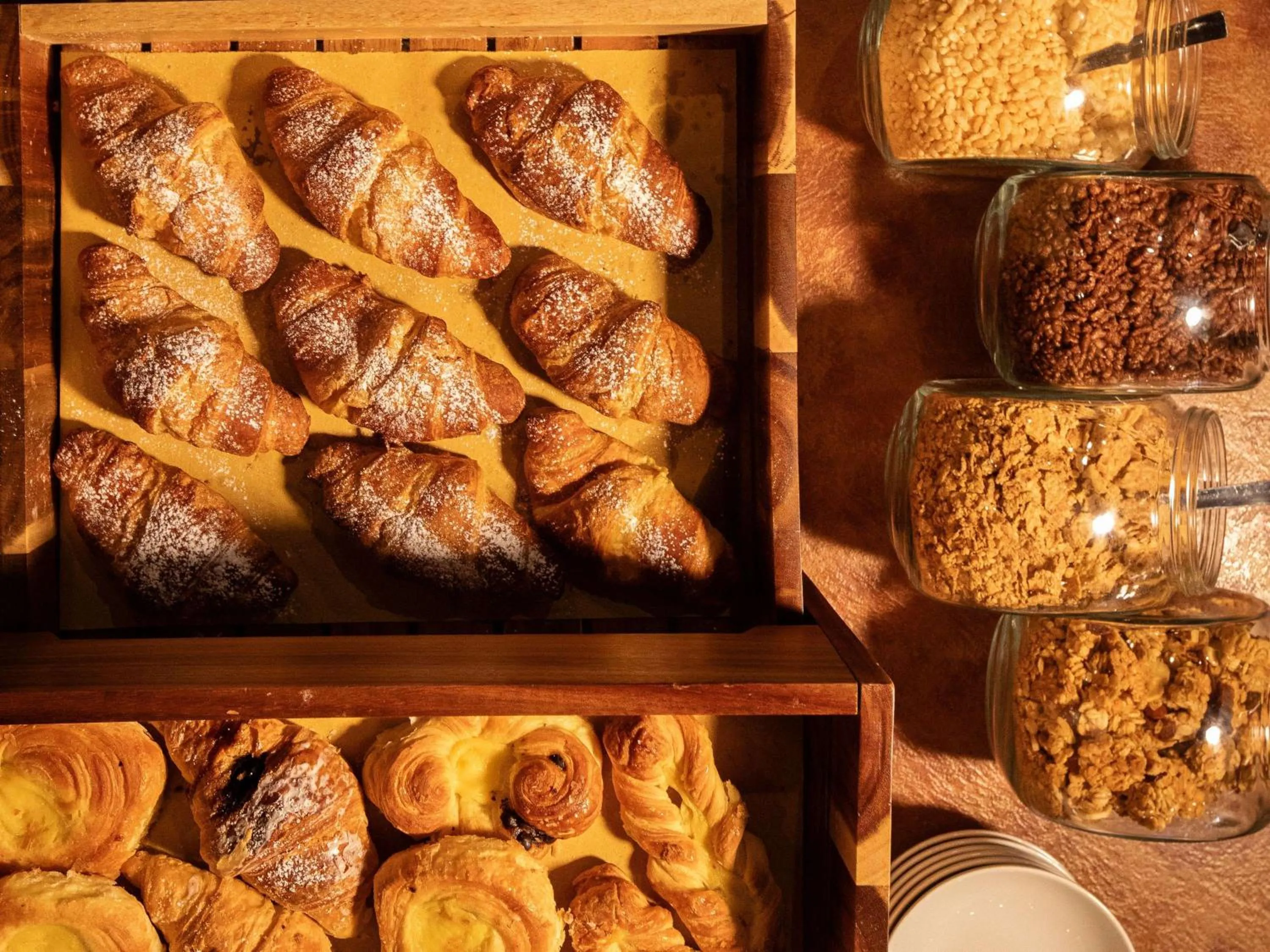 Breakfast in Mercure Roma Cinecitta