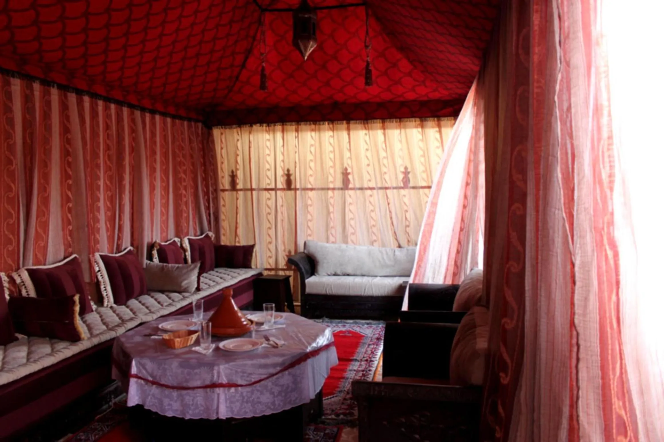 Living room in Riad Hôtel Marraplace