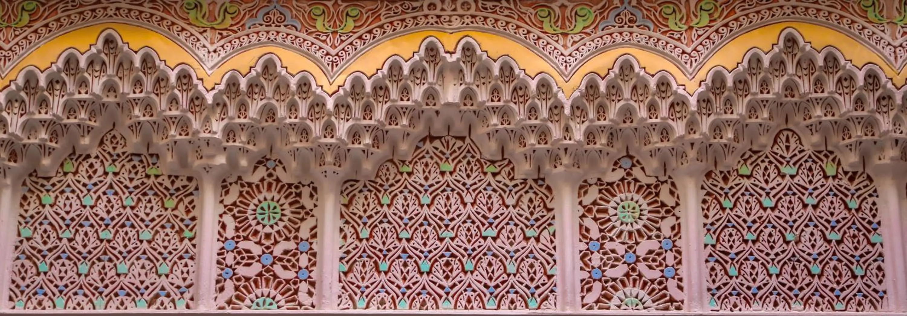 Decorative detail in Riad Hôtel Marraplace