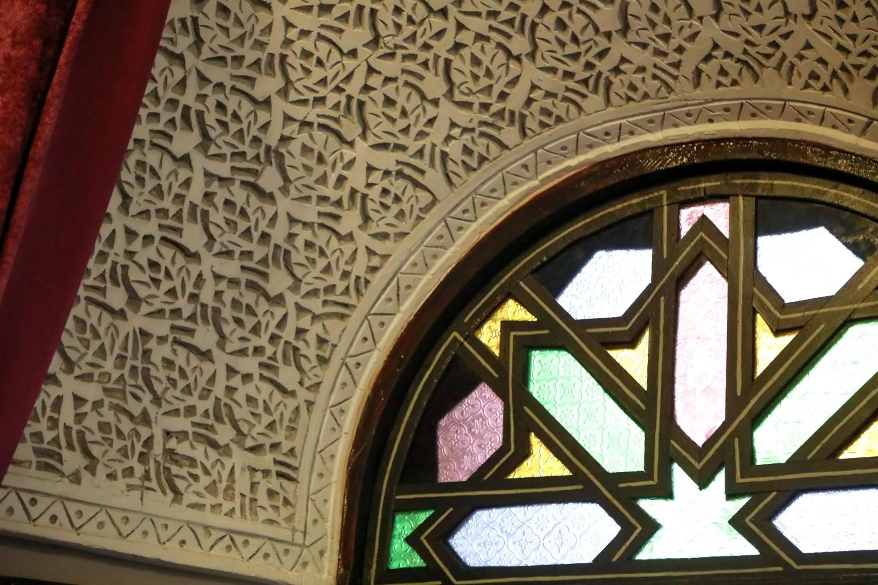 Decorative detail in Riad Hôtel Marraplace