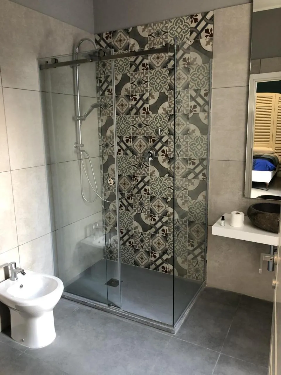 Shower in SUNSET BED AND BREAKFAST