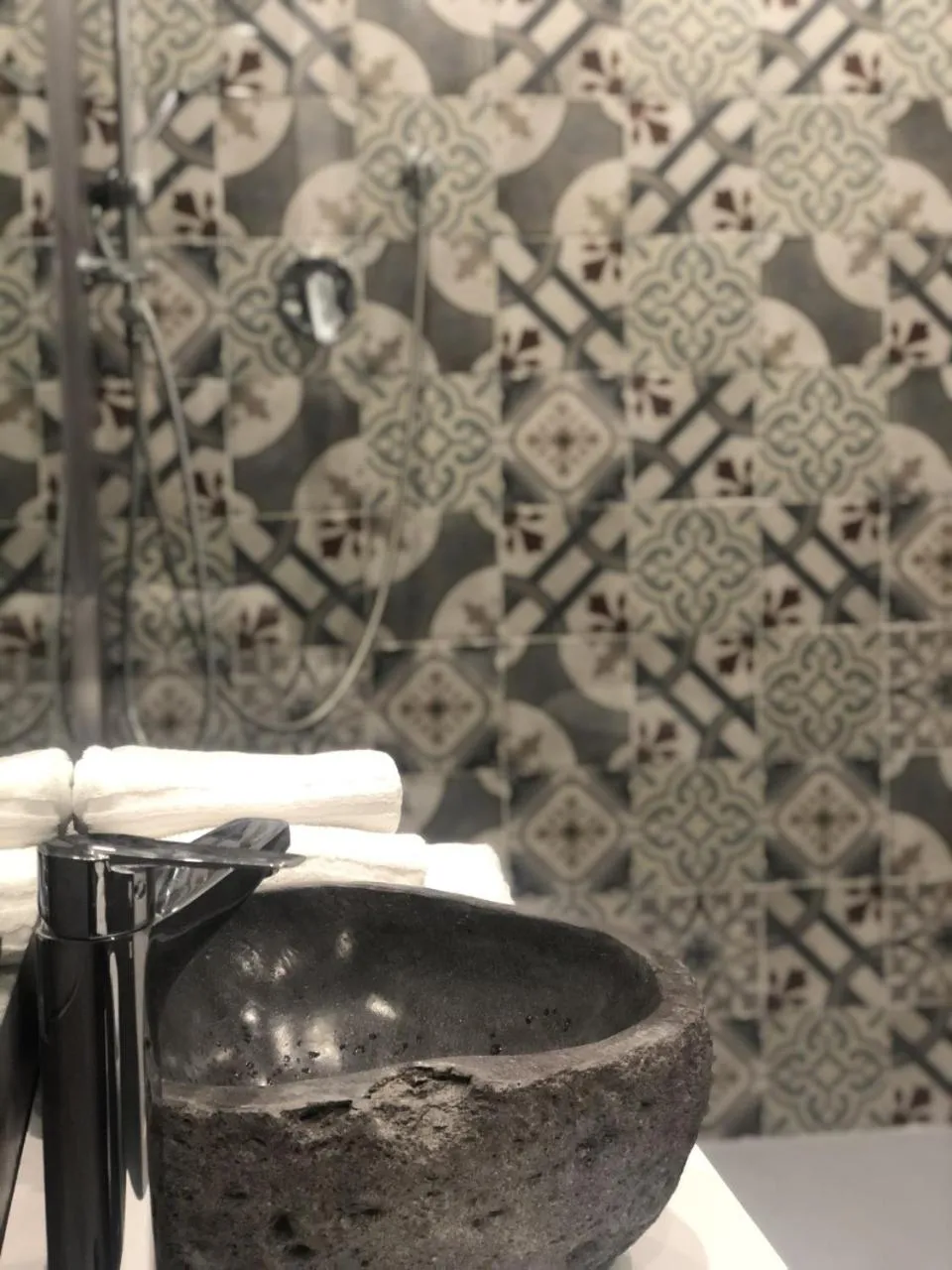 Shower in SUNSET BED AND BREAKFAST