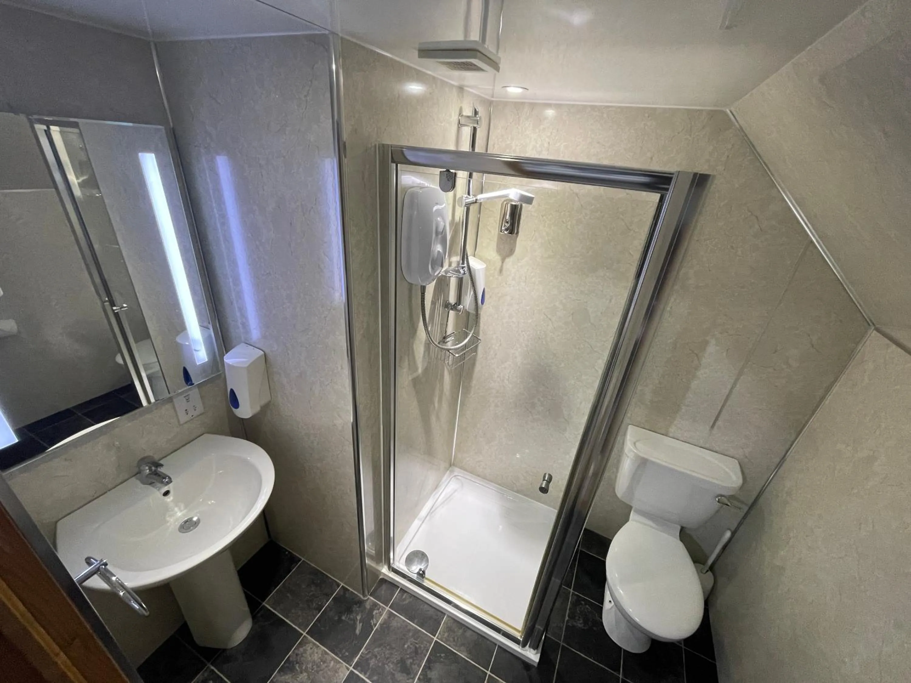 Shower in Scandinavian Village Ltd