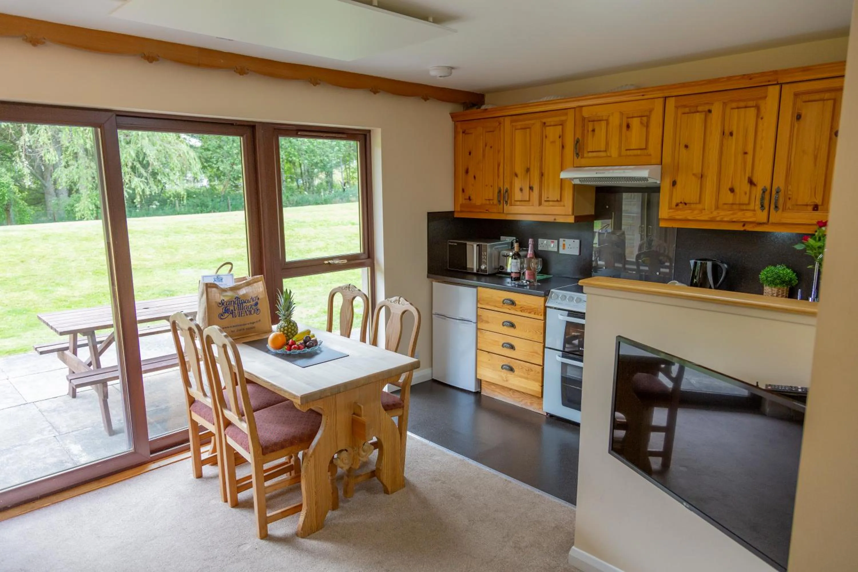 Patio in Scandinavian Village Ltd