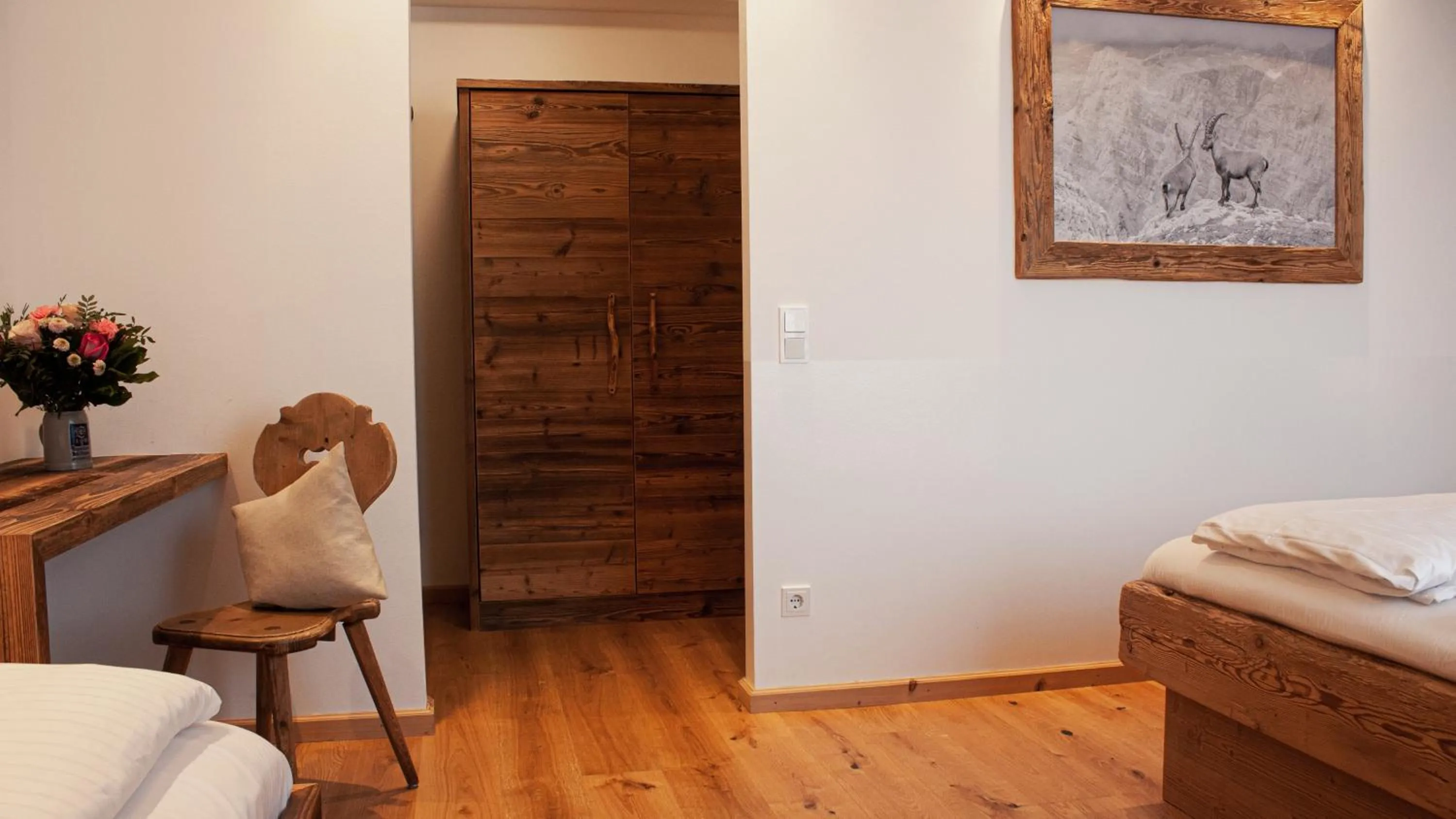 Photo of the whole room, Bed in Hotel Almwirt