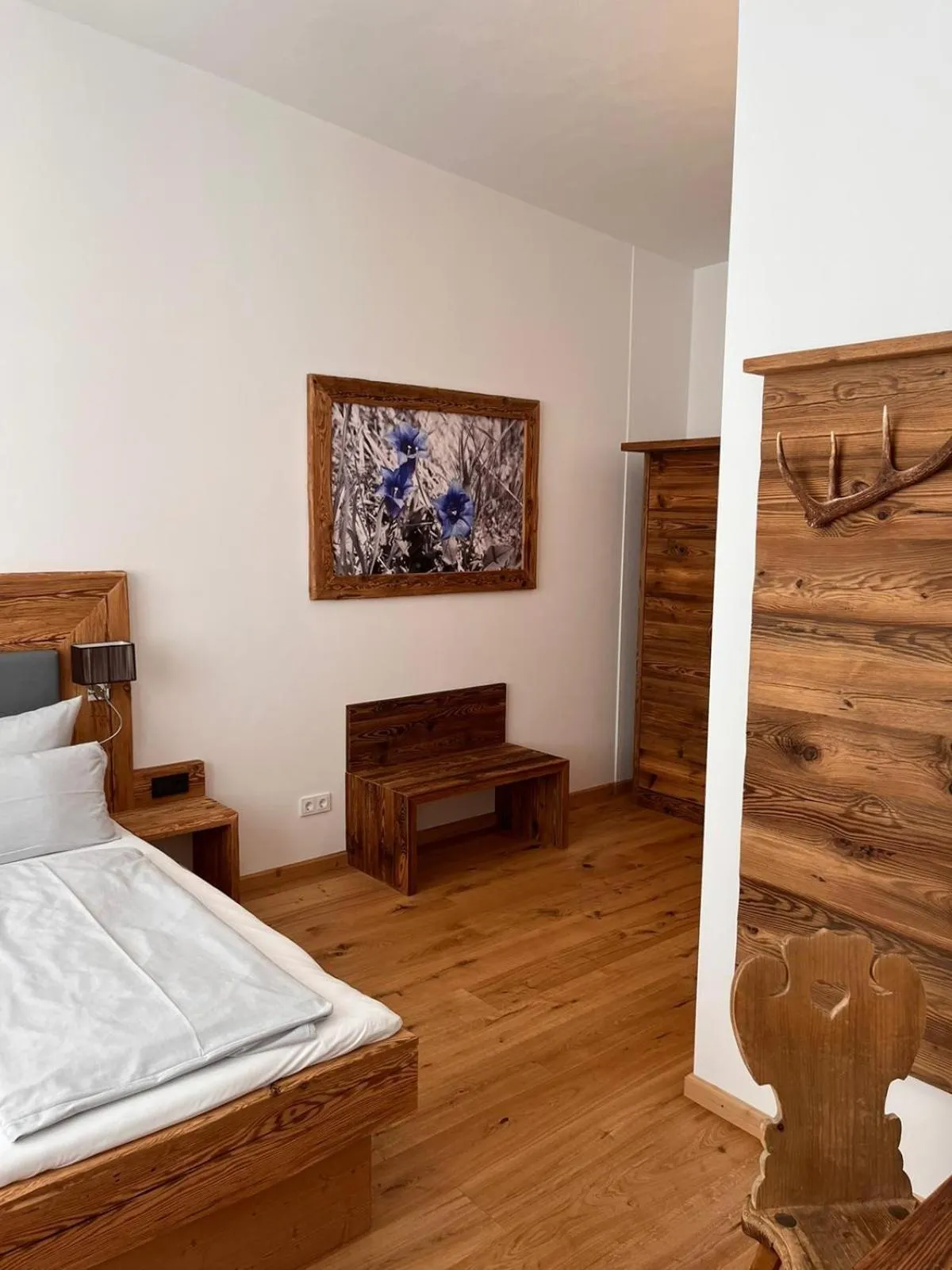 Bed in Hotel Almwirt