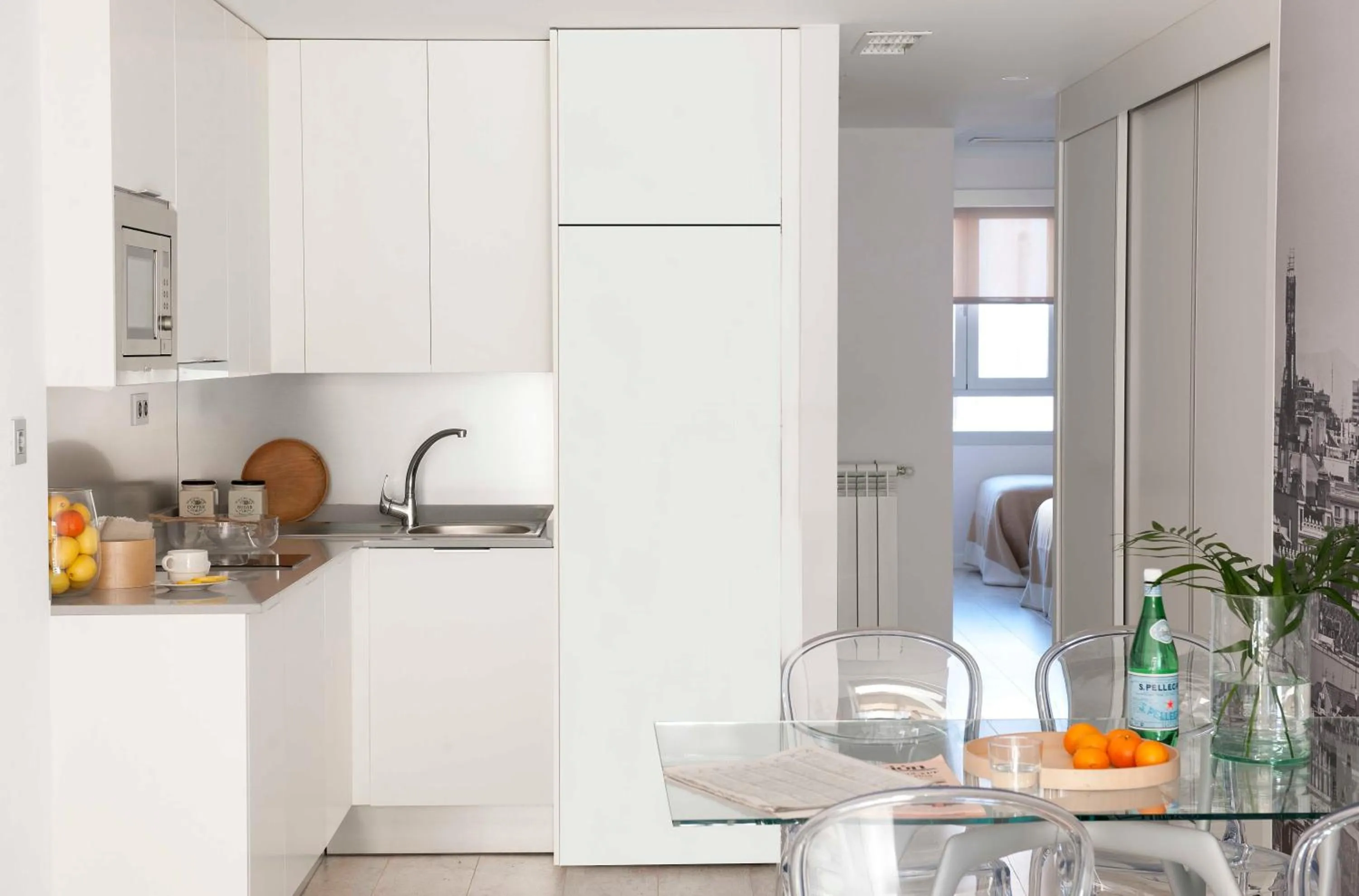 Kitchen or kitchenette in Eric Vökel Boutique Apartments - Atocha Suites