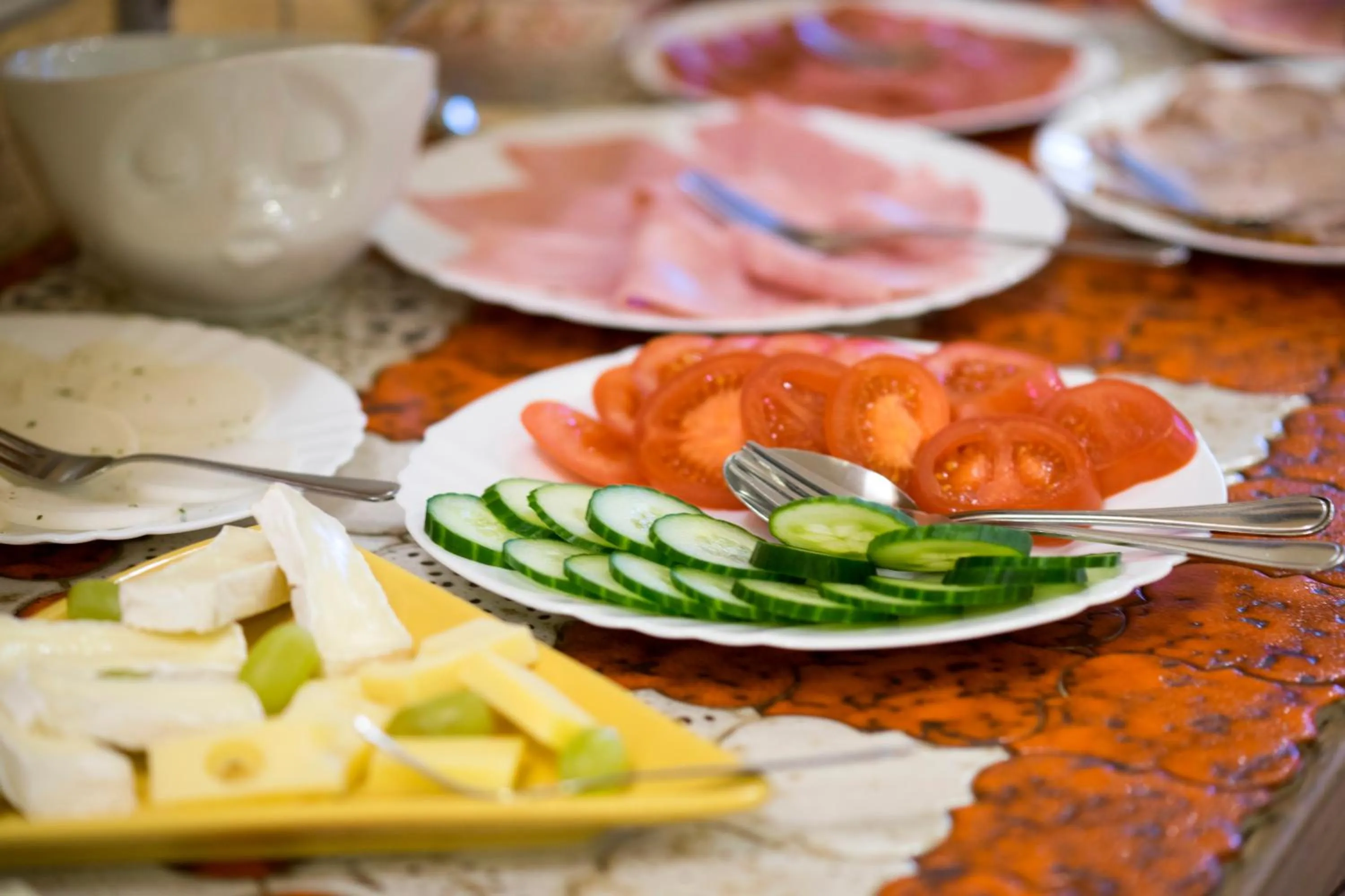 Breakfast in Pension bei Schinderhannes und Julchen