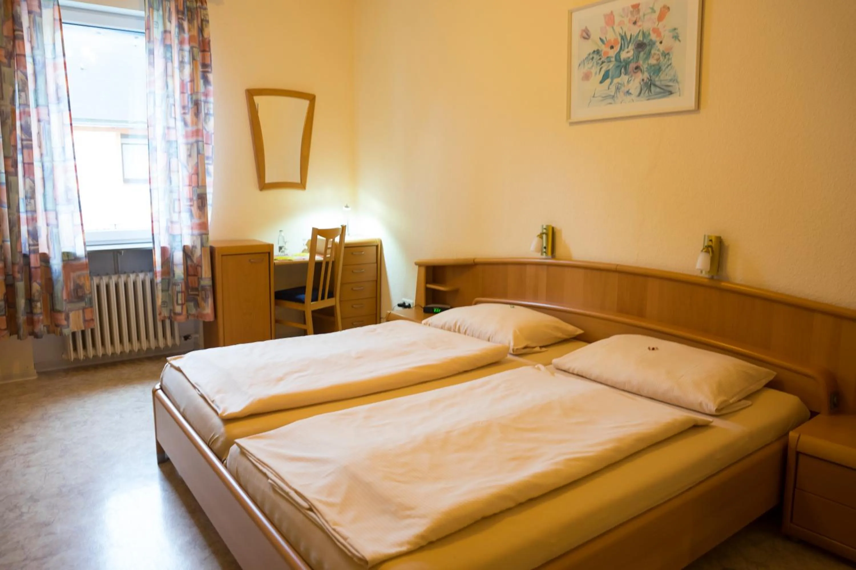 Bed in Pension bei Schinderhannes und Julchen