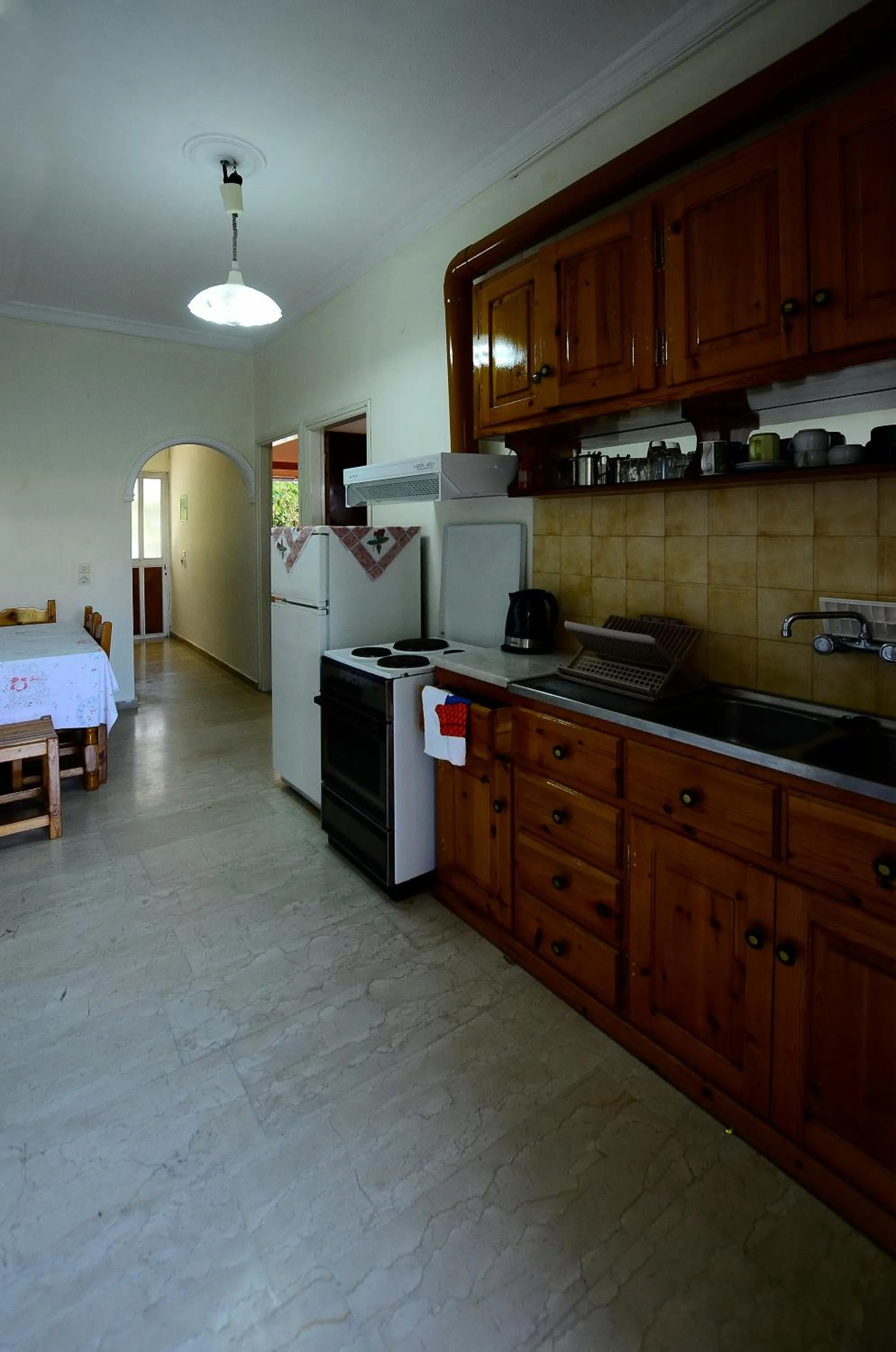 Kitchen or kitchenette in Villa Rebecca