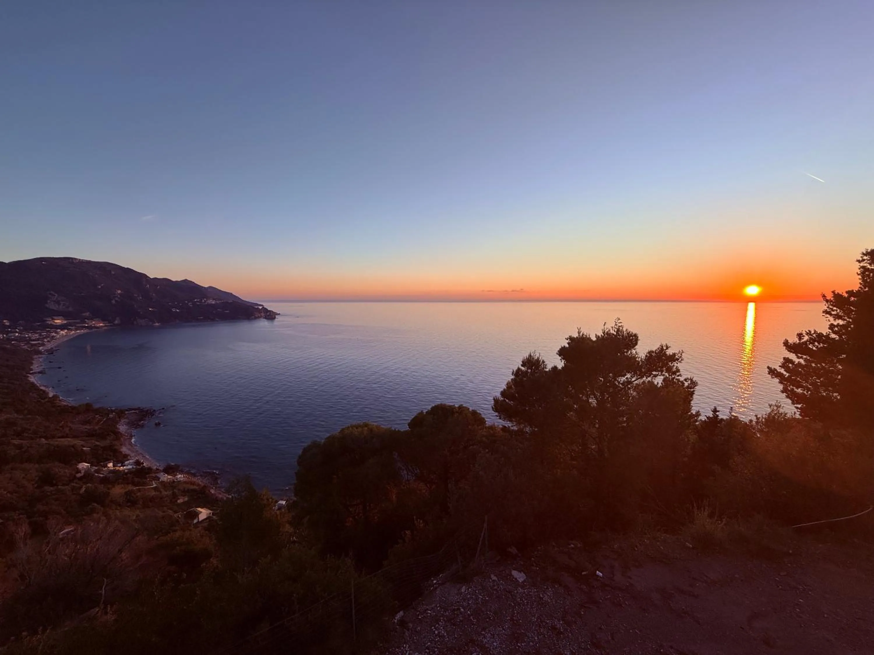 Sunset in Villa Rebecca