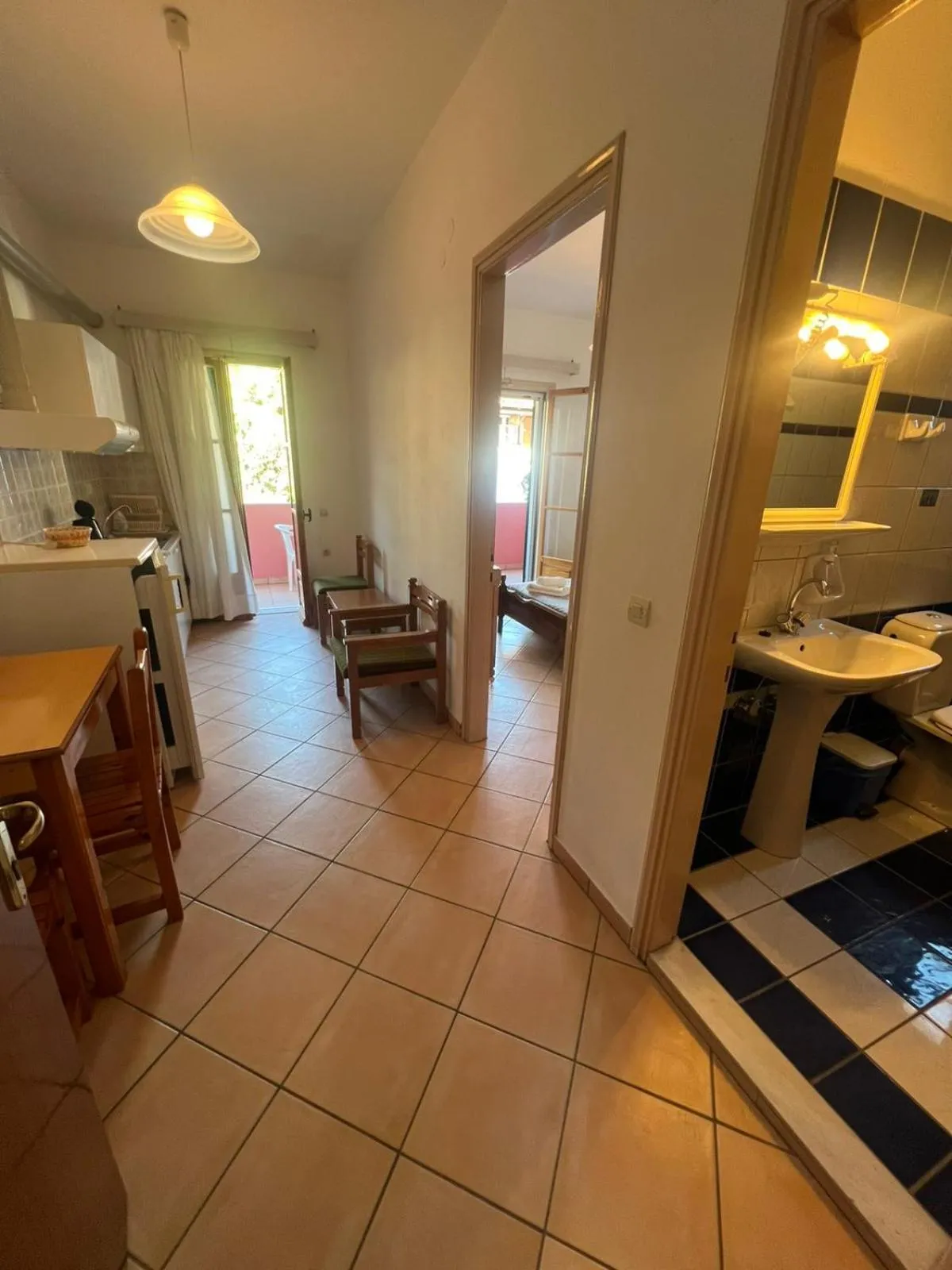 Kitchen or kitchenette in Villa Rebecca