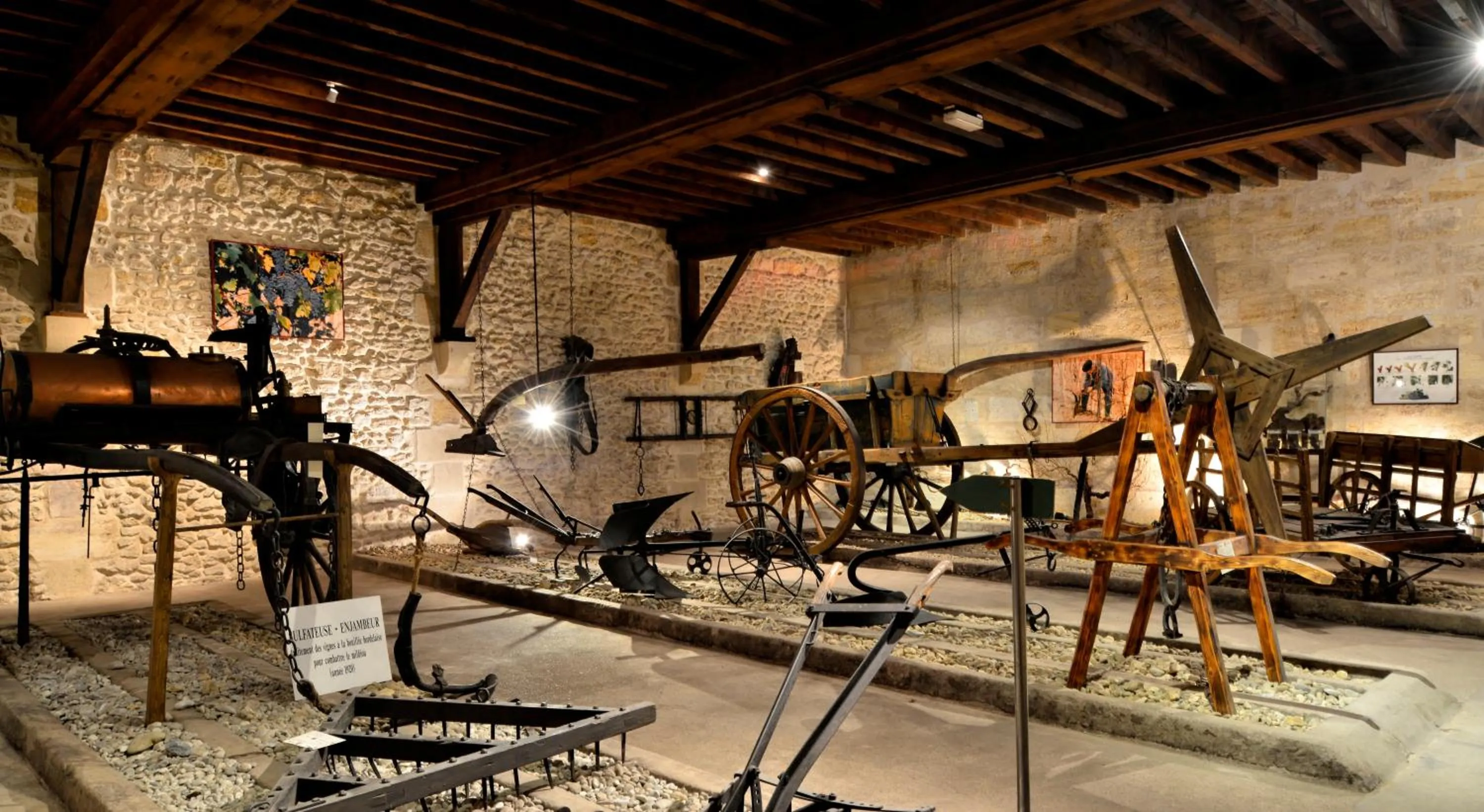 On site in Château Maucaillou