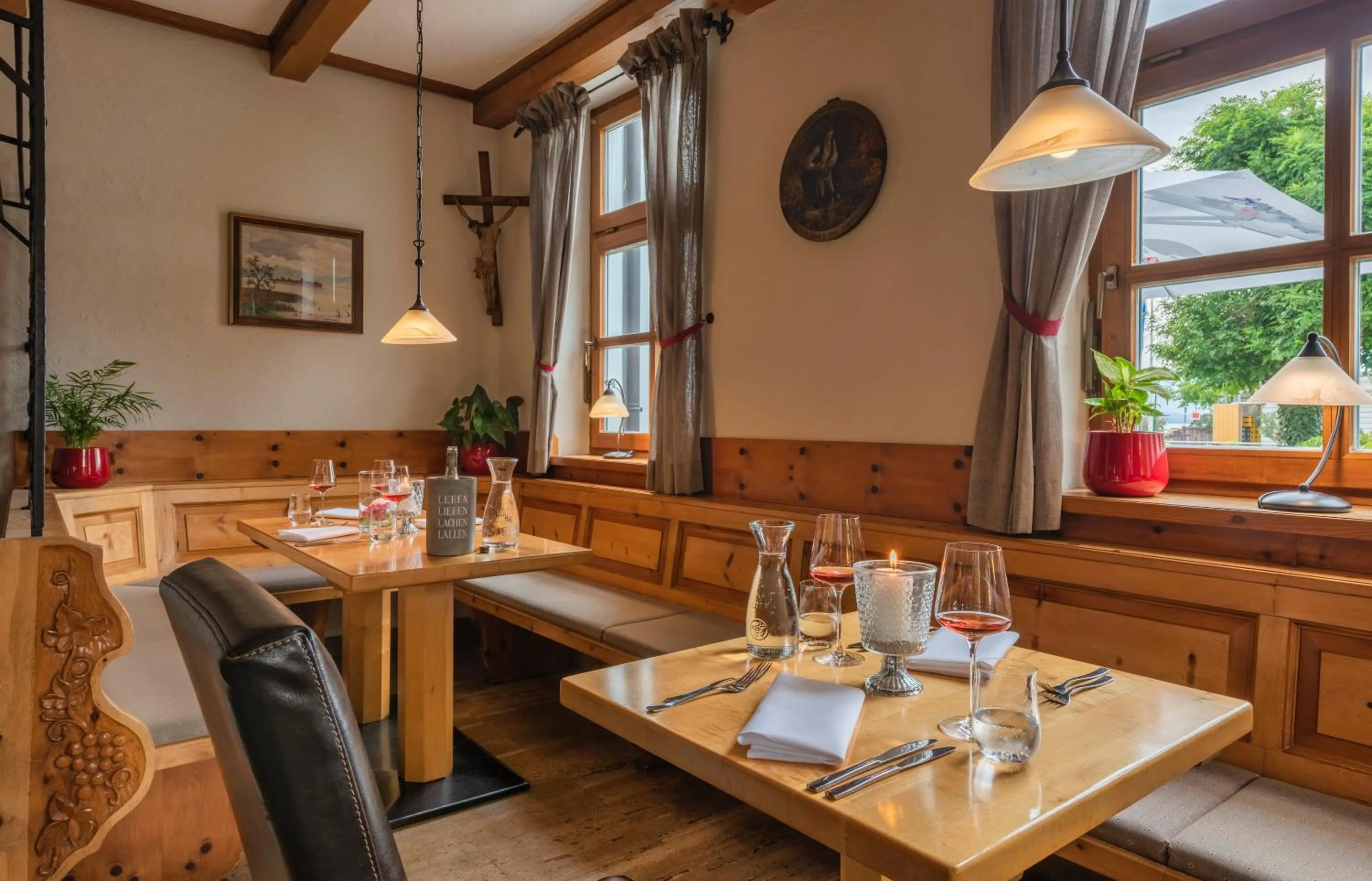 Restaurant/places to eat in Hotel Luitpold am See