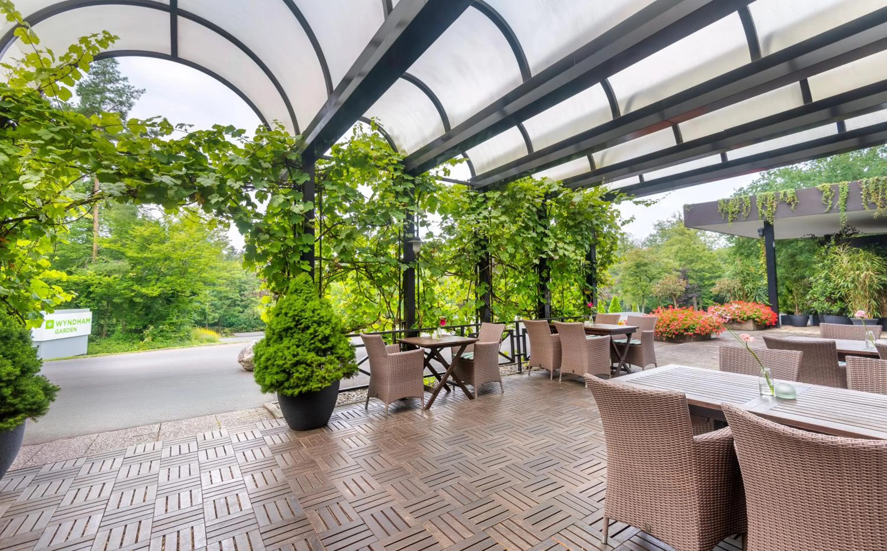 Balcony/Terrace in Wyndham Garden Lahnstein Koblenz