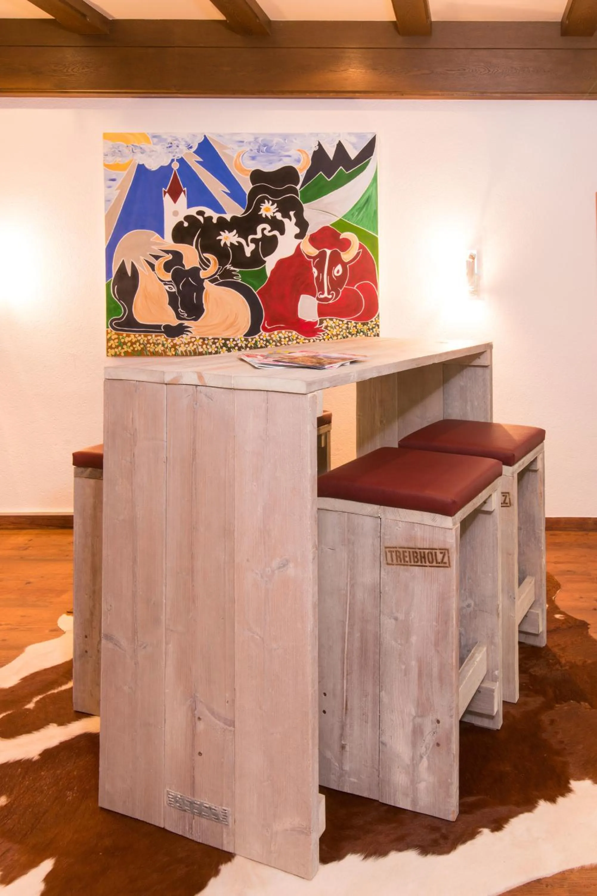 Decorative detail in Hotel Garni Regina