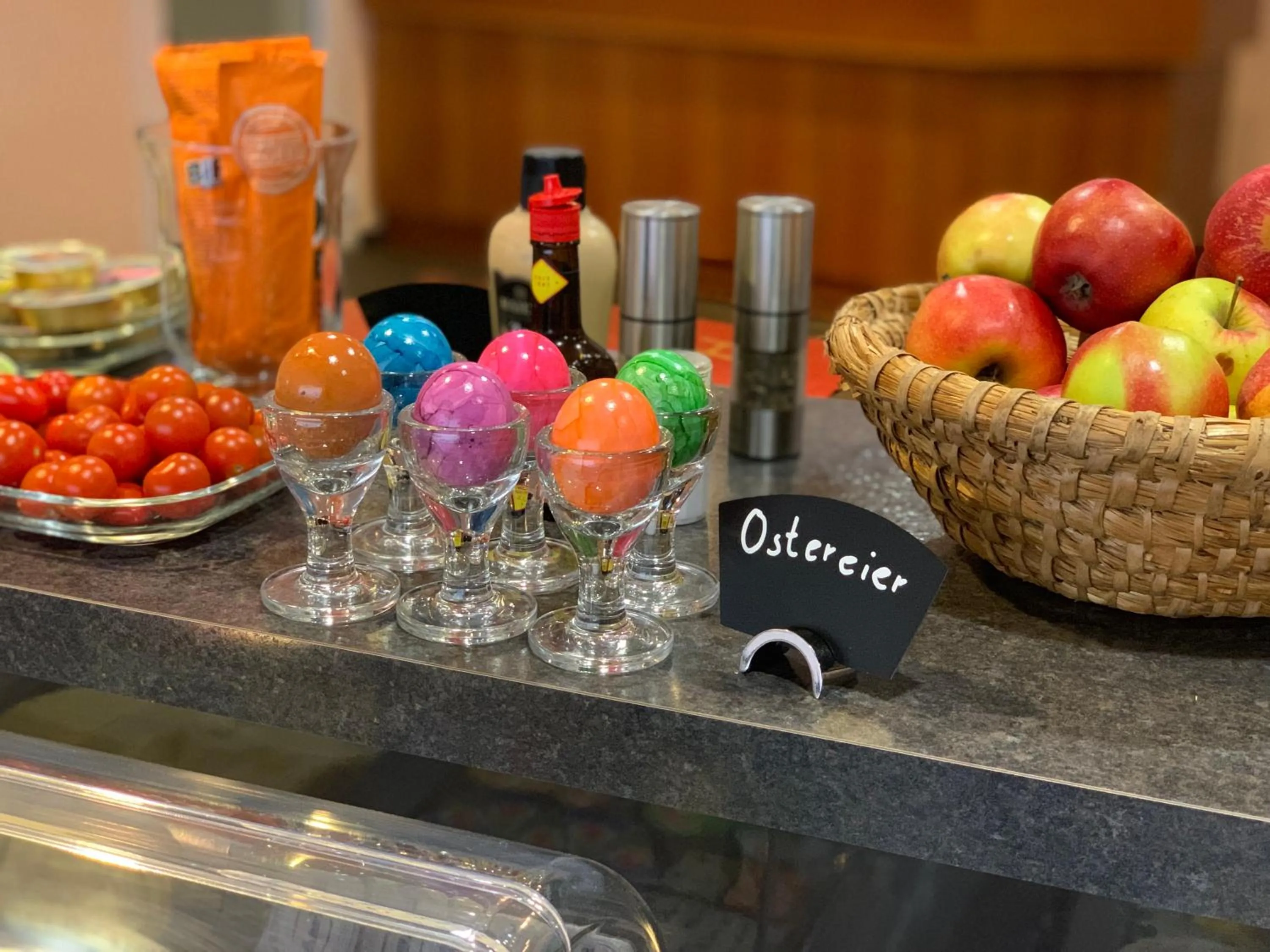 Buffet breakfast in Hotel Well Garni