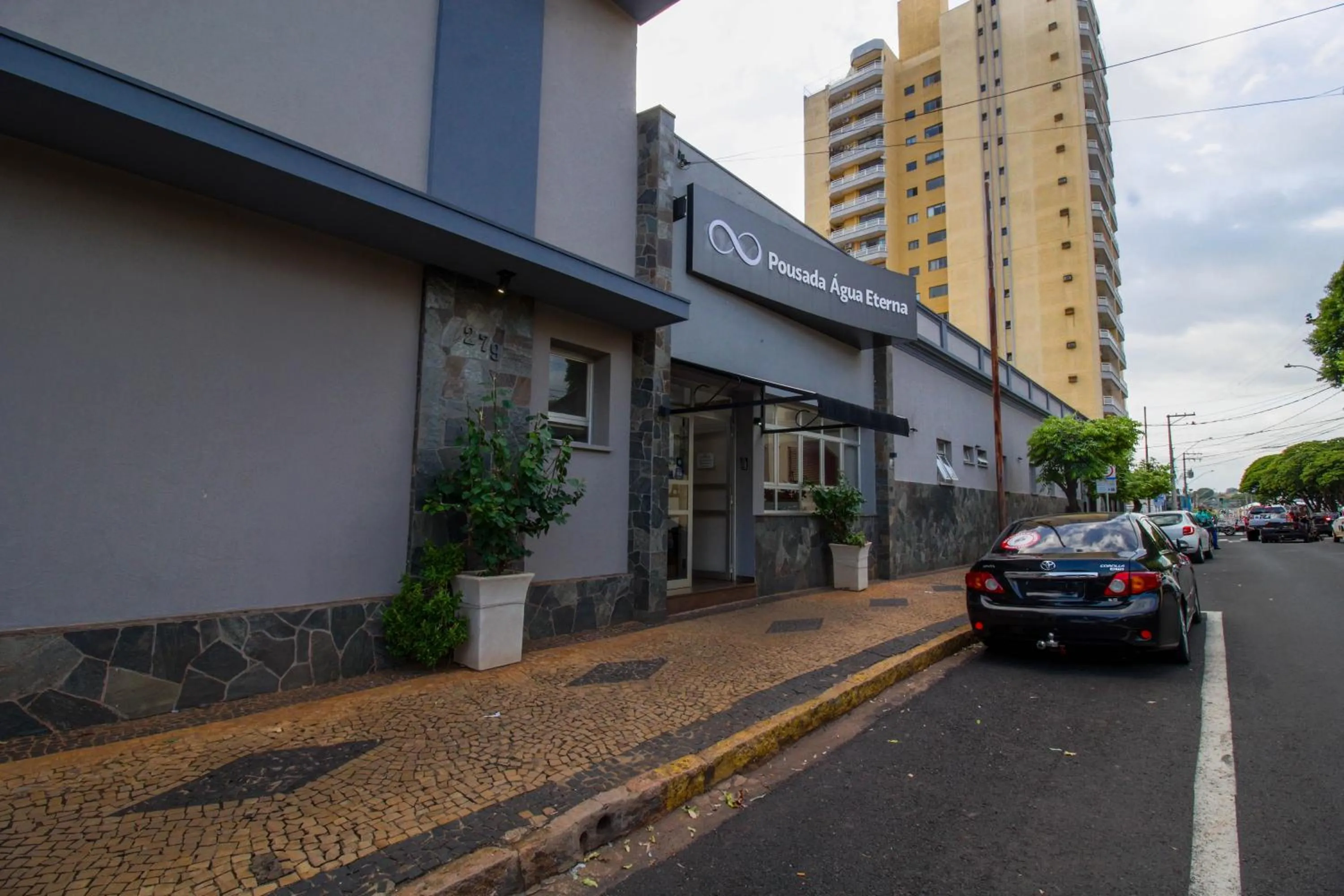 Facade/entrance in VOA Pousada Água Eterna