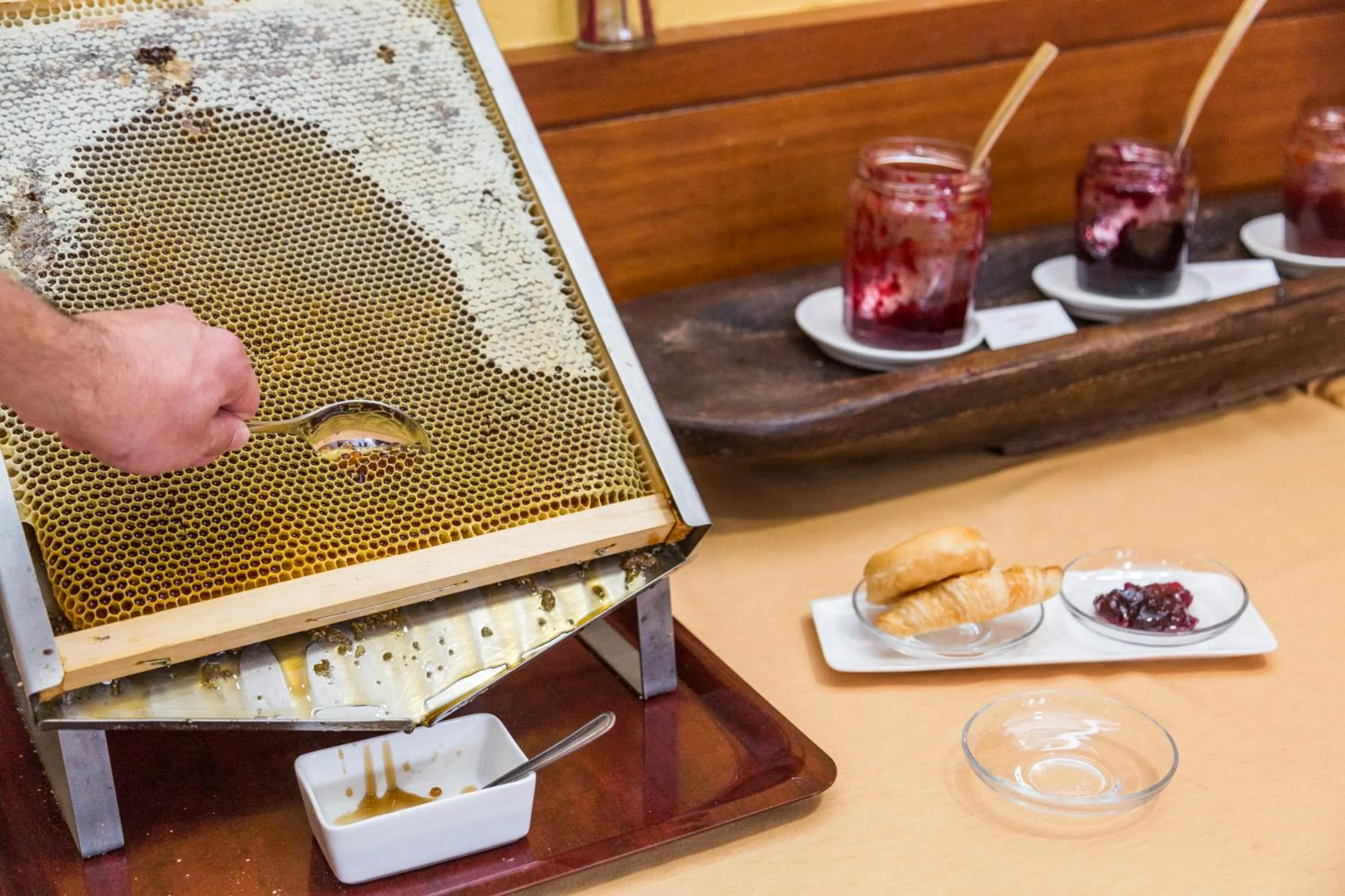 Food and drinks in La Casona del Patio