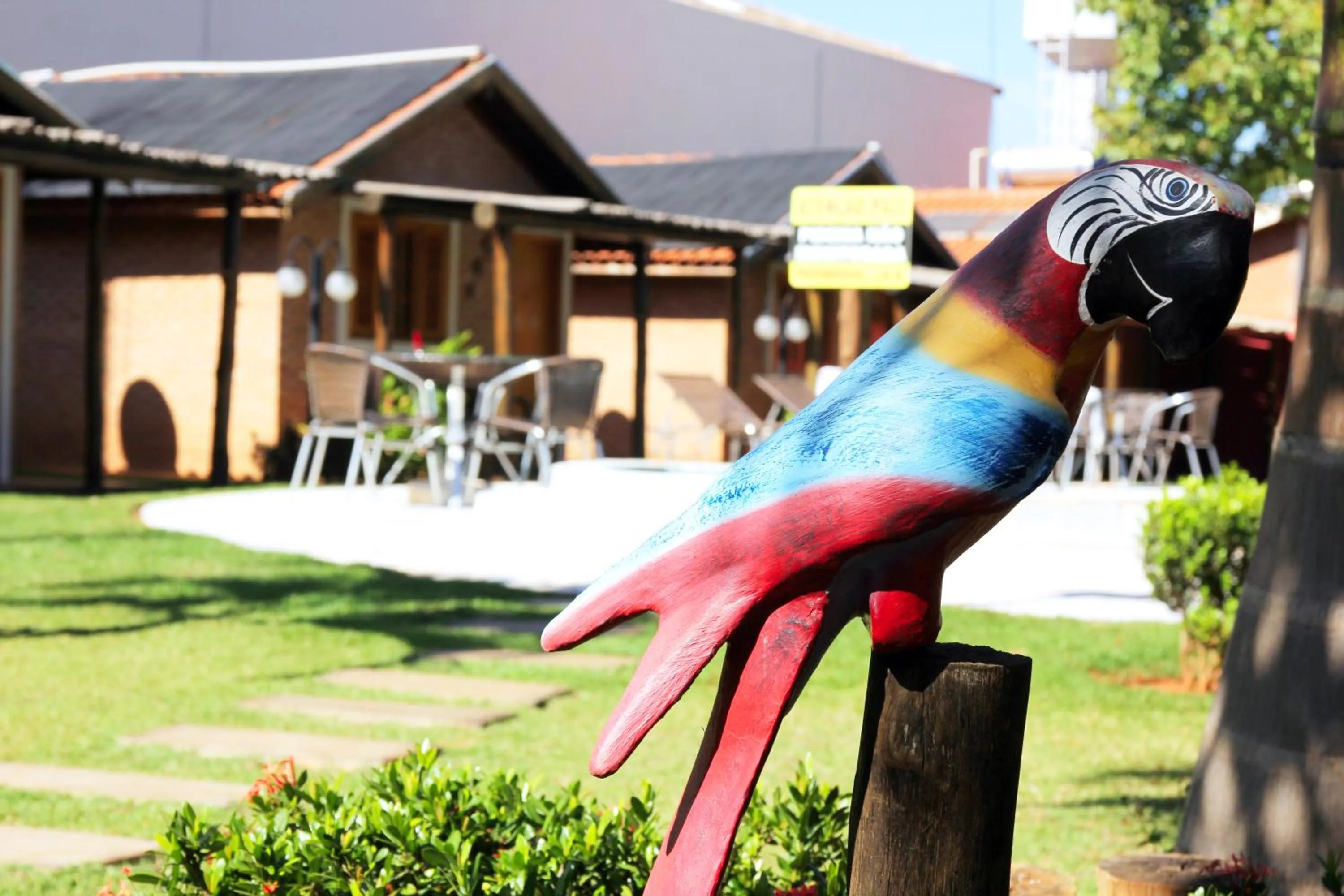 Garden in Pousada Faruk