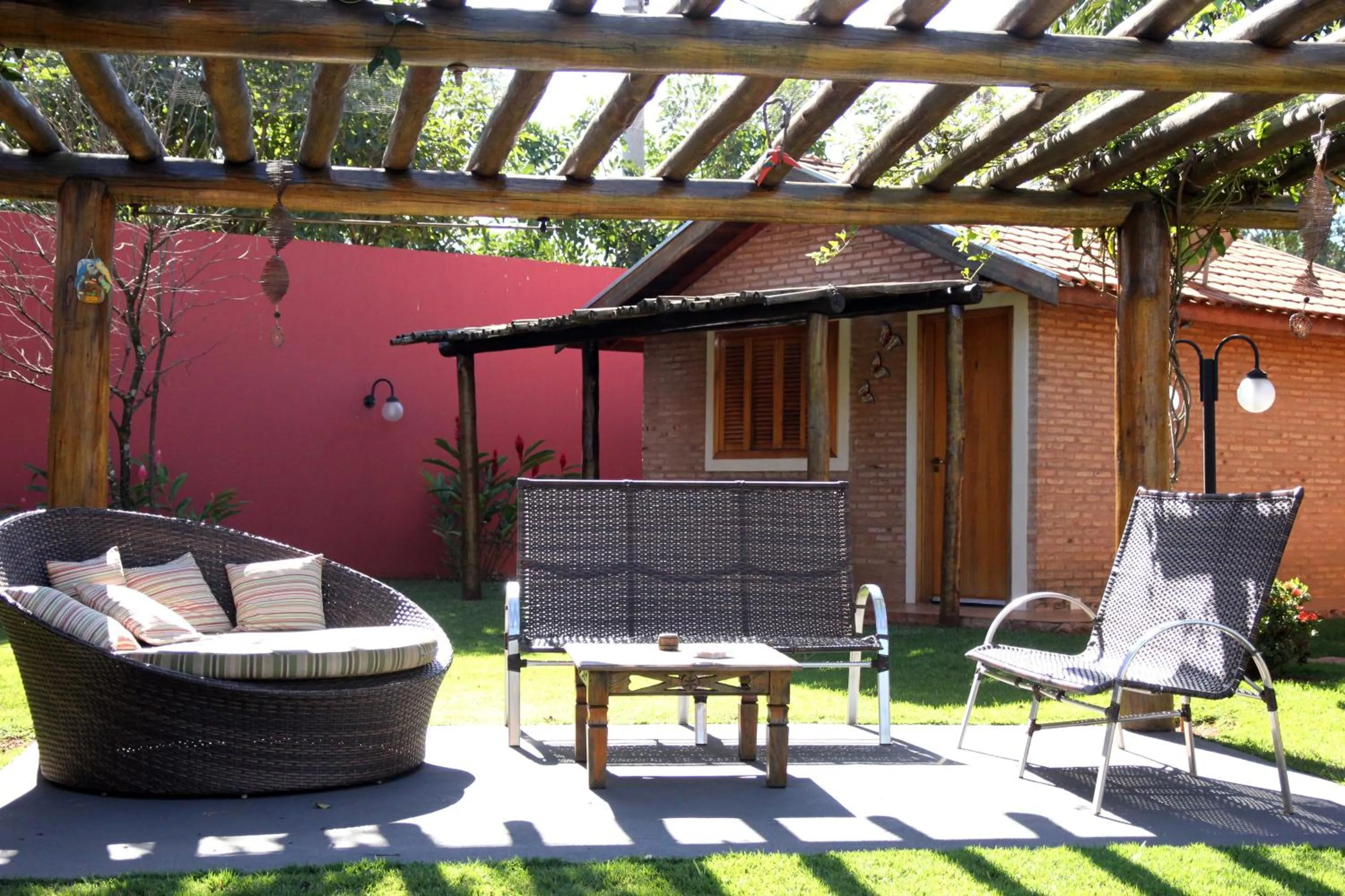 Garden in Pousada Faruk