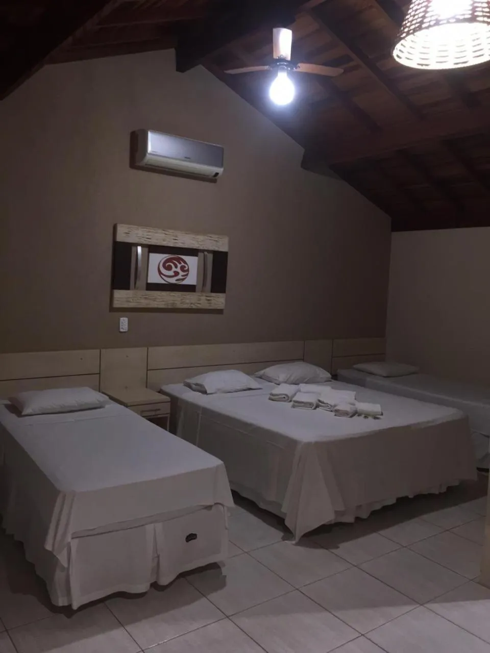 Bed in Pousada Faruk