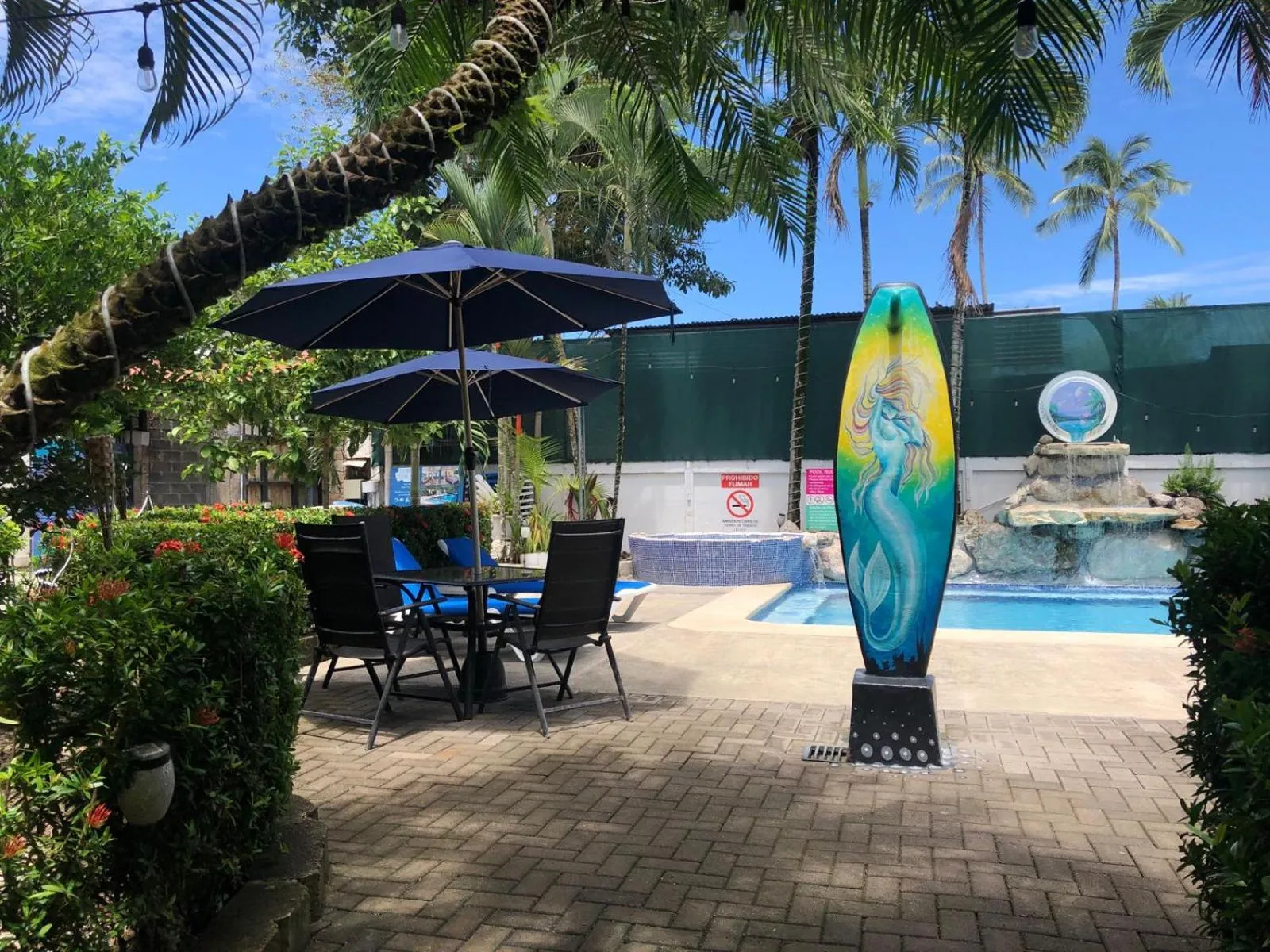 Garden in La Sirena Playa Jacó