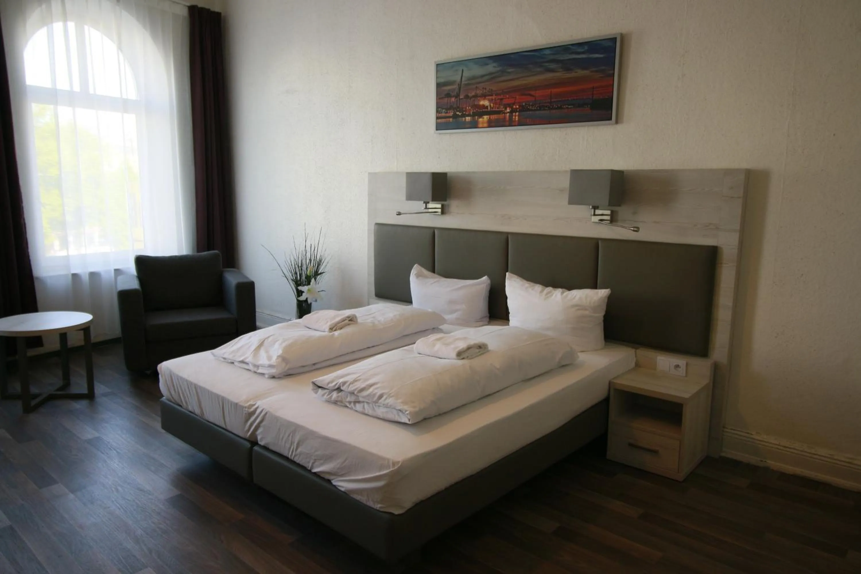 Bed in Hotel Bee Fang