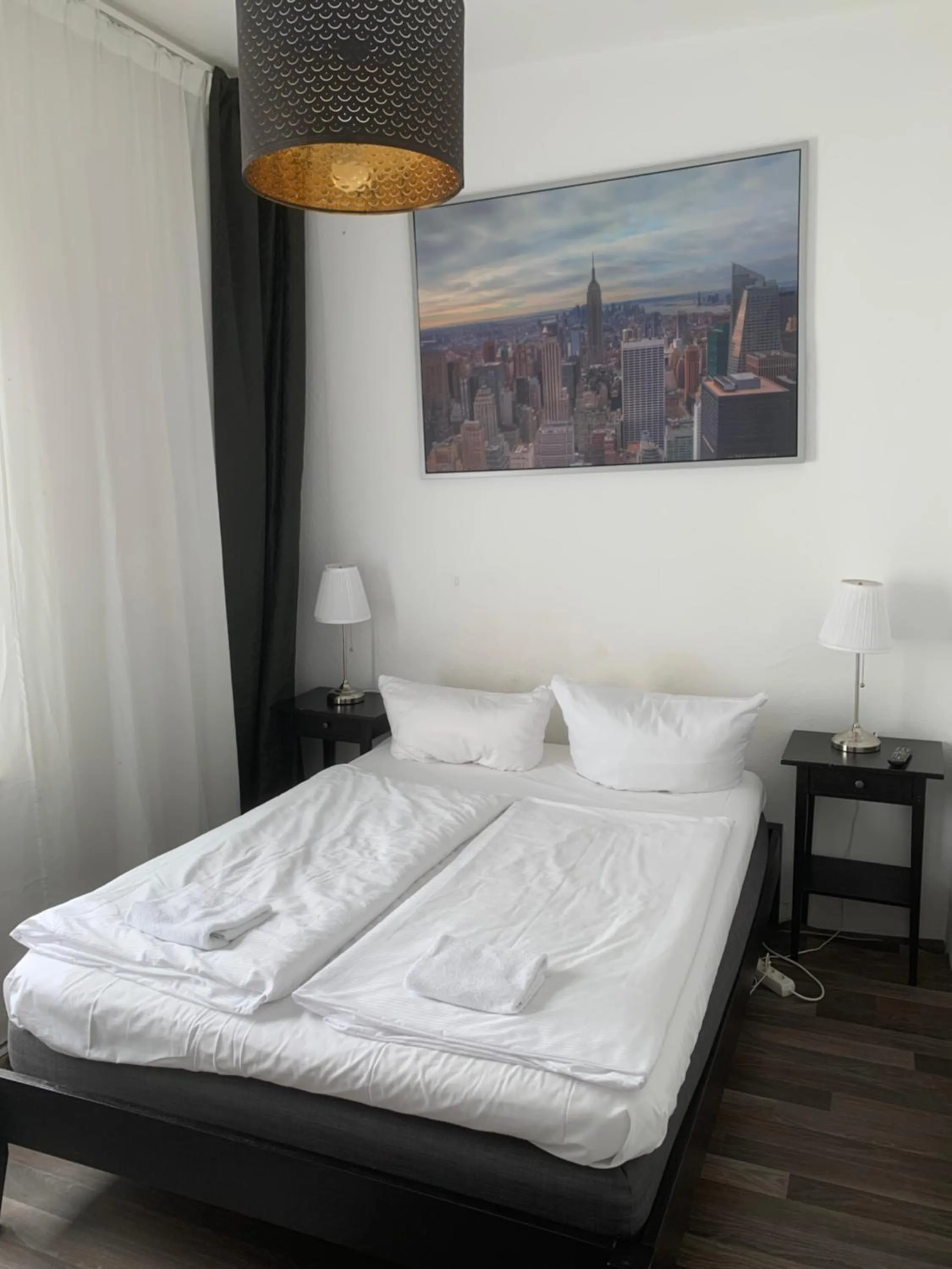 Bed in Hotel Bee Fang