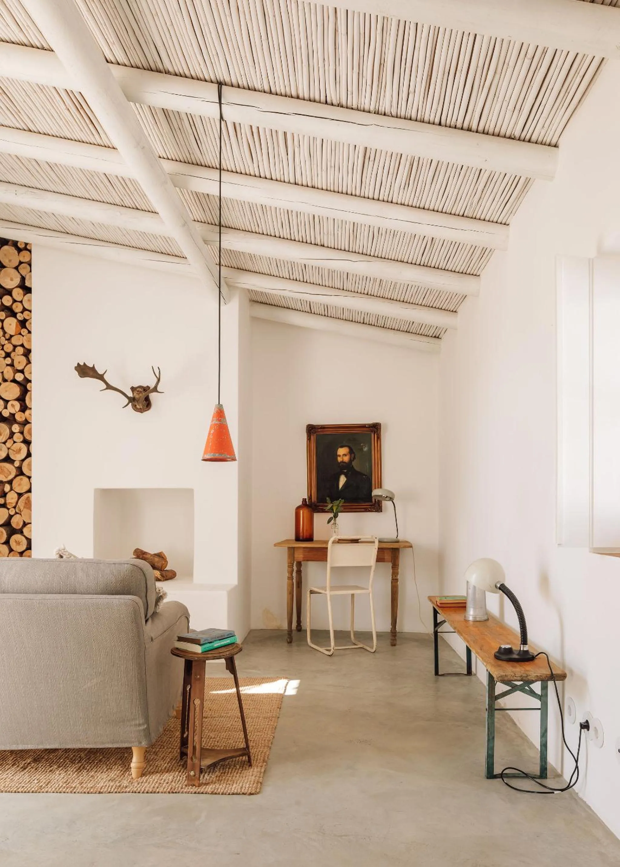 Living room in Hospedaria