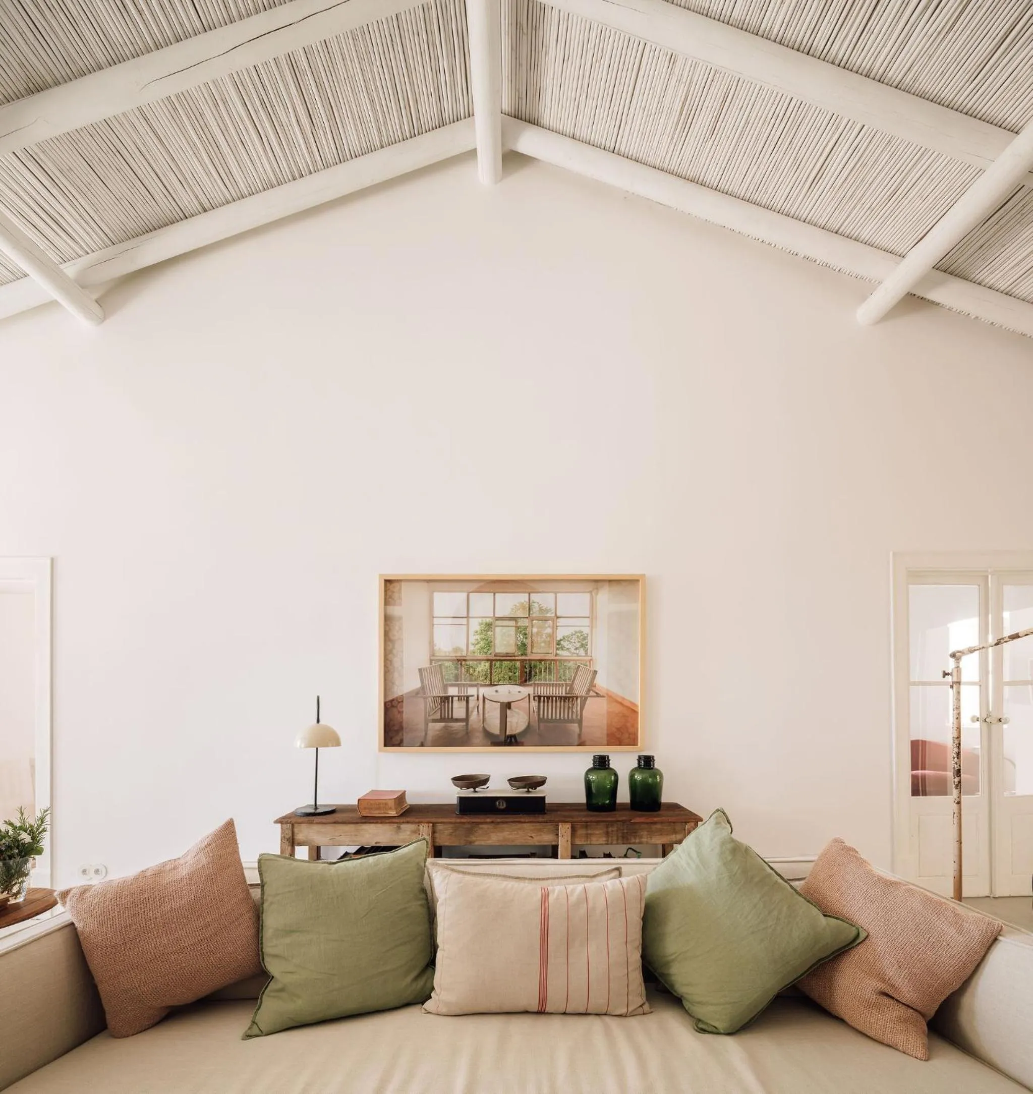 Living room in Hospedaria