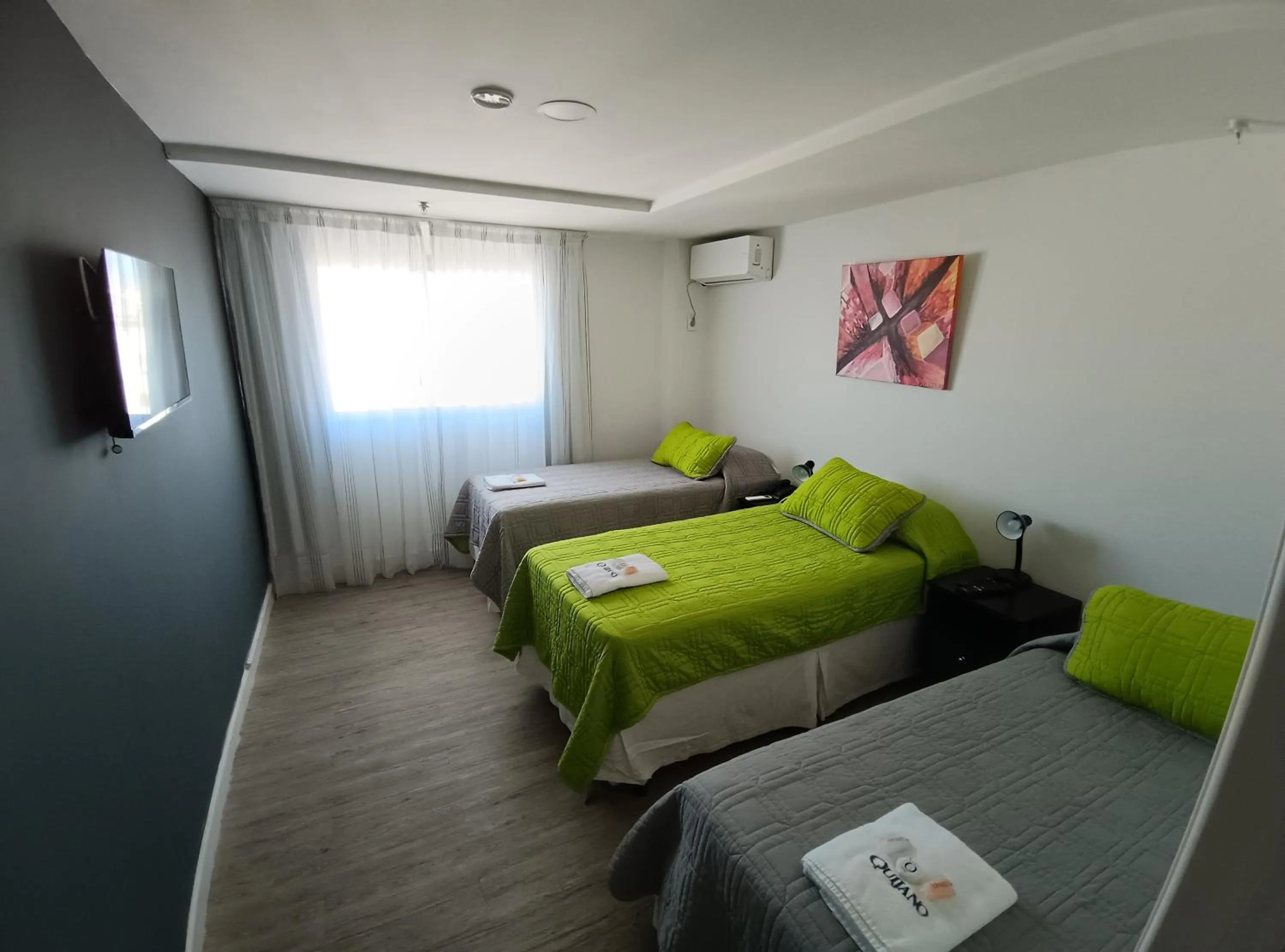 Bedroom, Bed in Quijano Hotel - Aparts & Suites